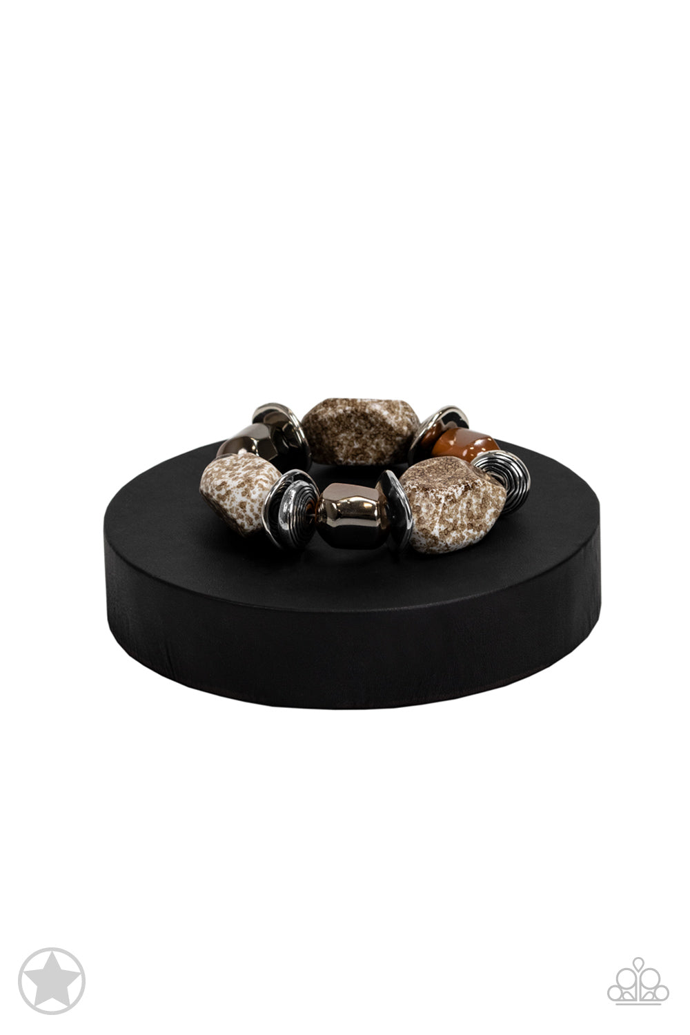 Paparazzi Glaze of Glory - Peach Bracelet