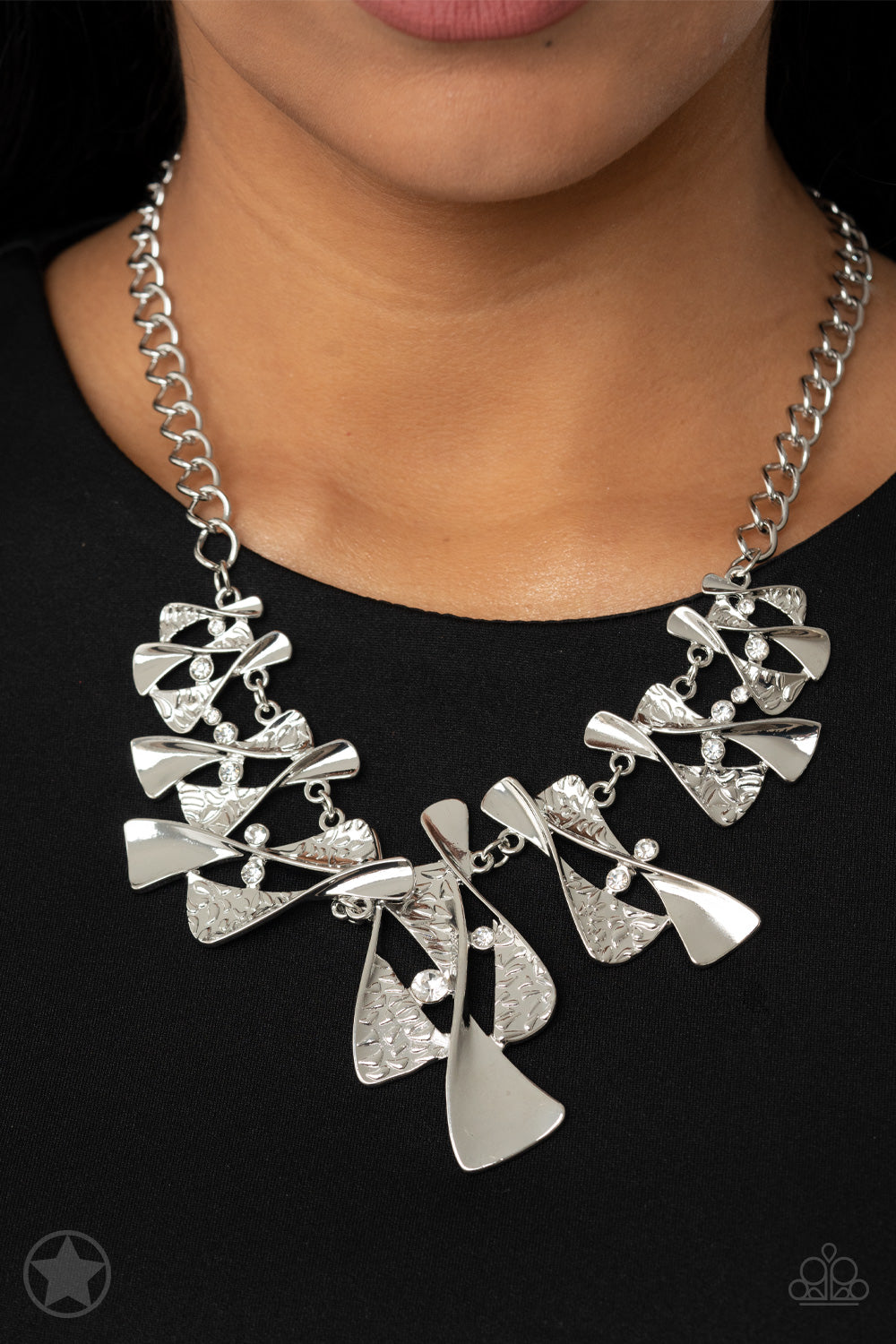 Paparazzi The Sands of Time - Silver Earrings