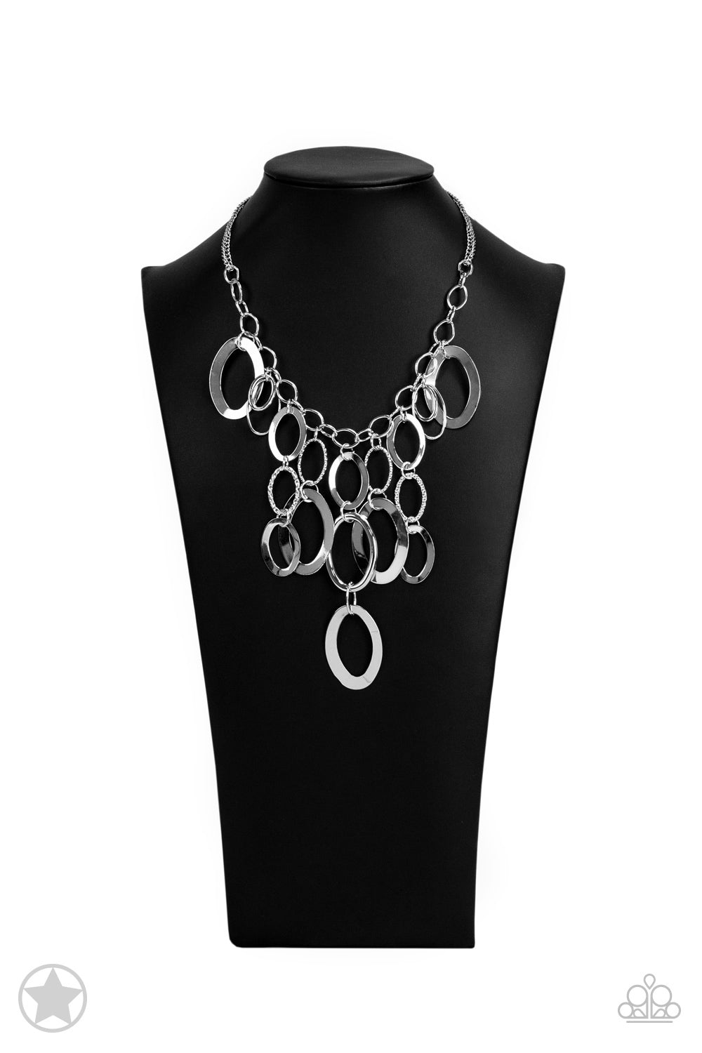 Paparazzi A Silver  Spell Silver Neckalace