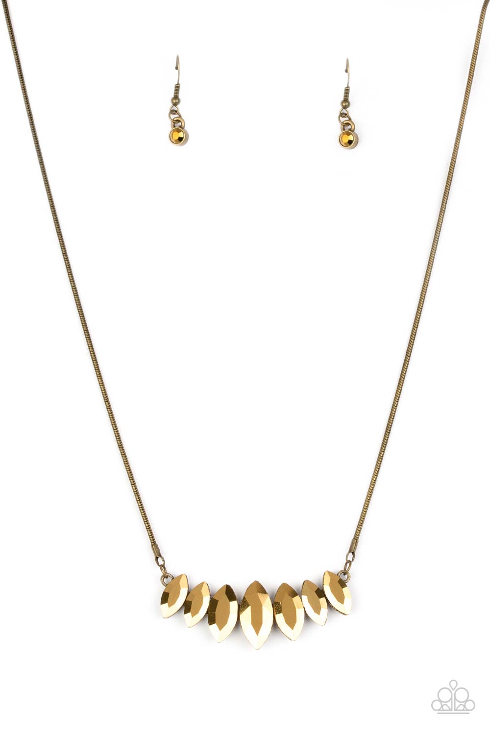 Paparazzi Leading Lady - Brass Necklace