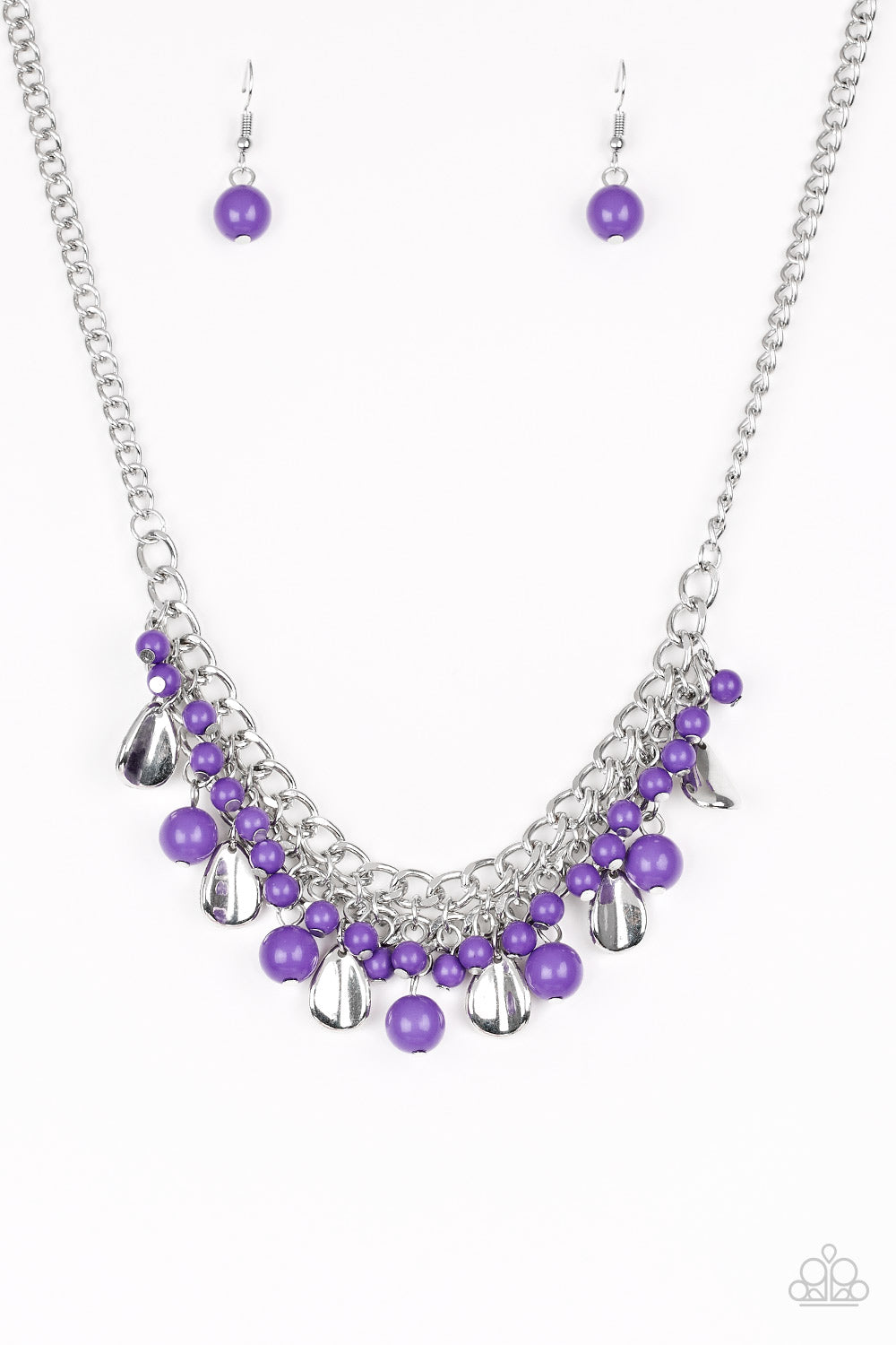 Paparazzi Summer Showdown - Purple Necklace