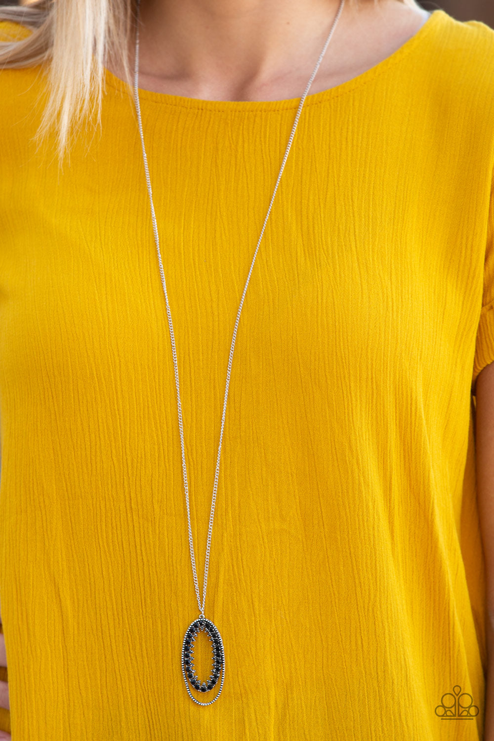 Paparazzi Money Mood - Black Necklace