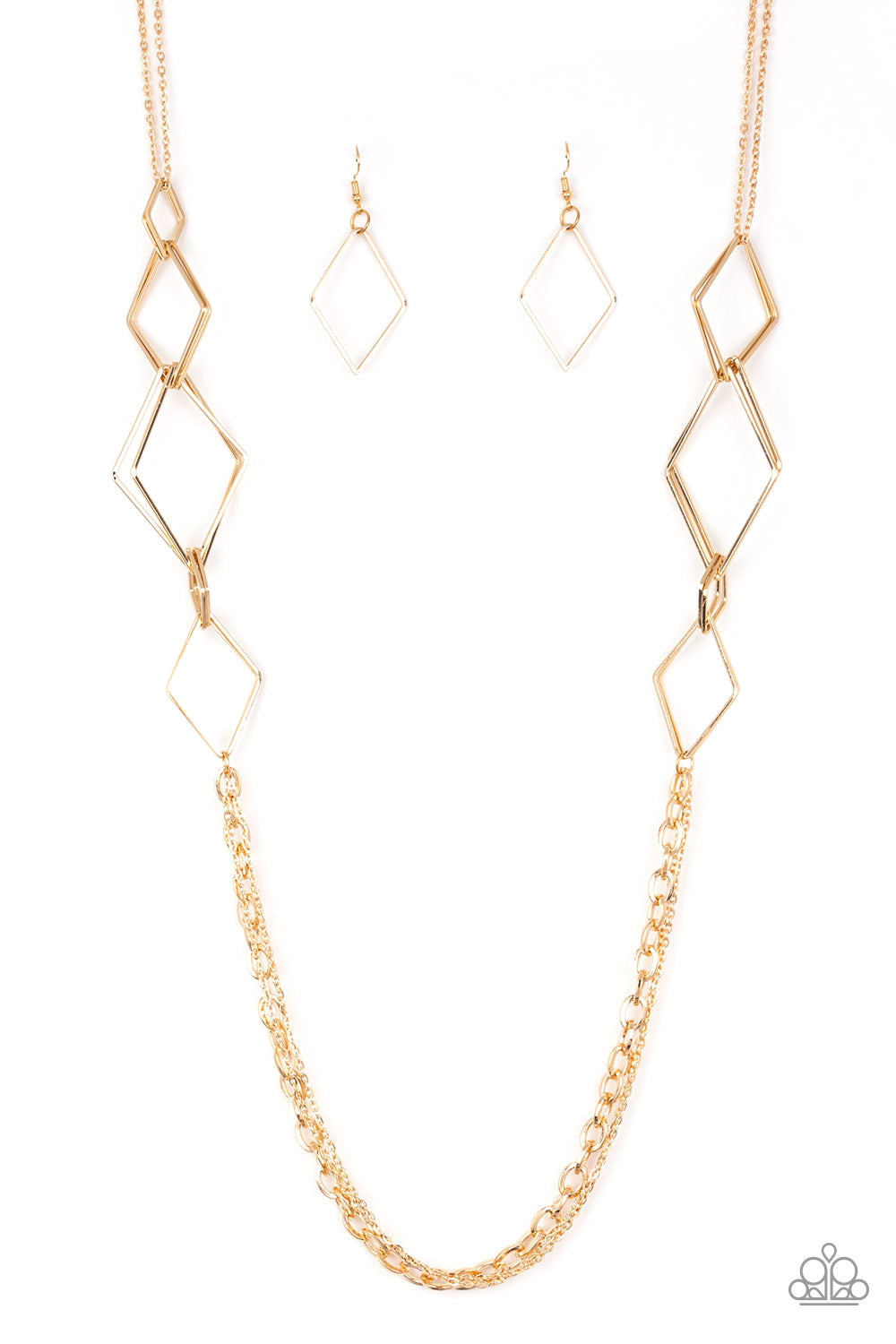Paparazzi Fashion Fave - Gold Necklace