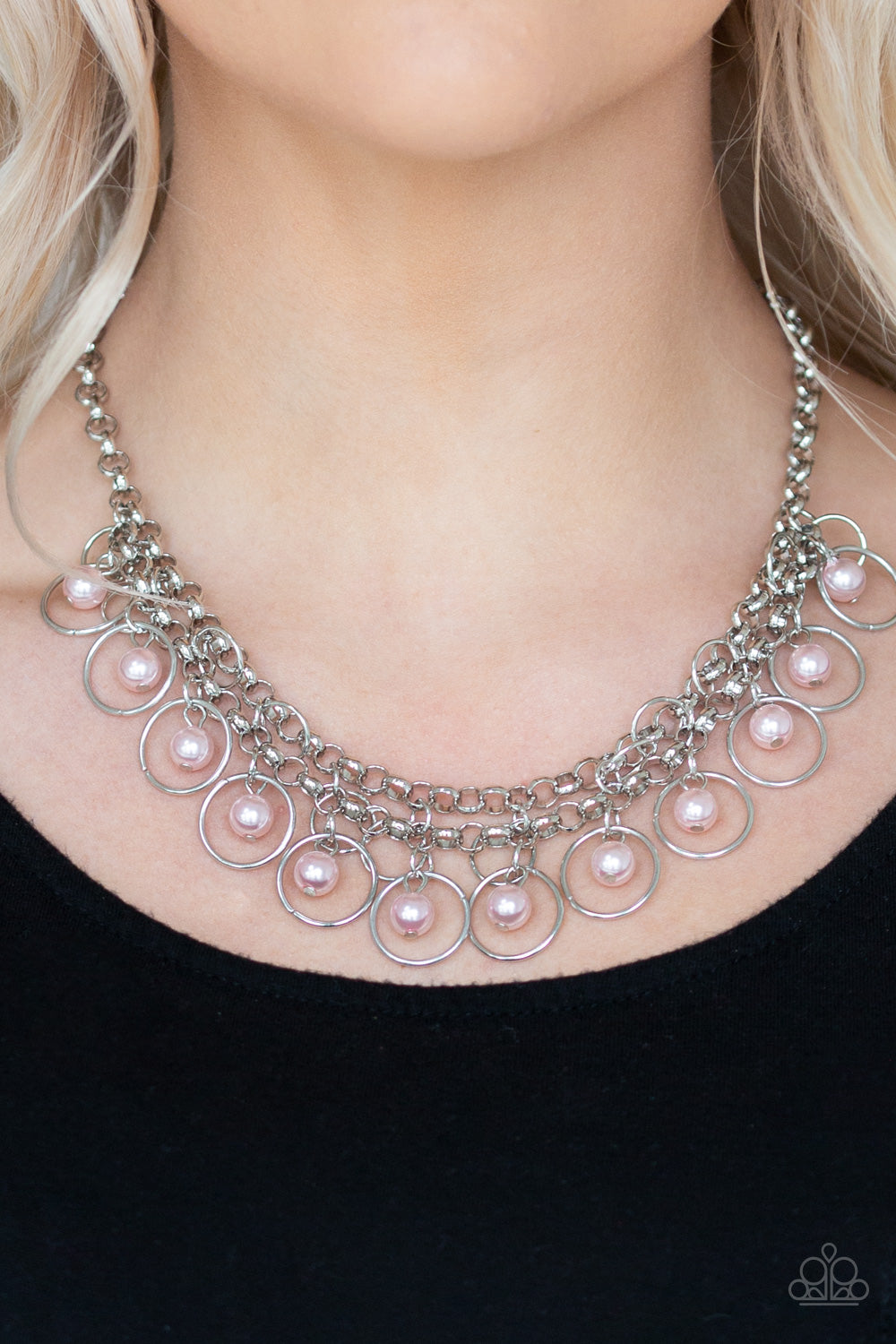 Paparazzi Party Time - Pink Necklace