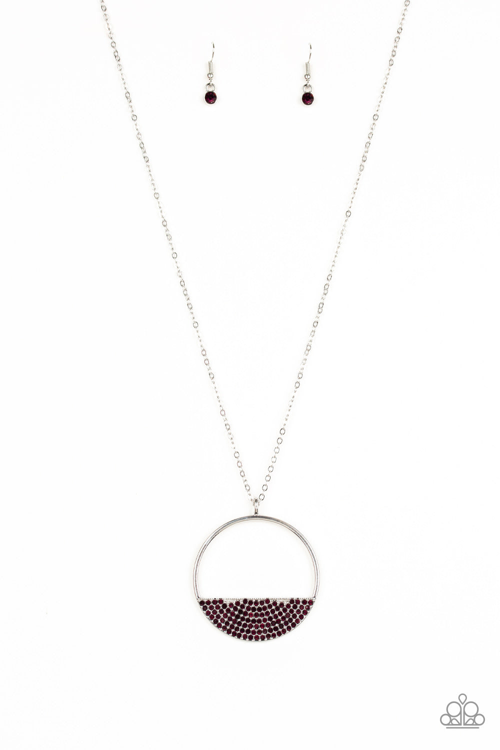 Paparazzi Bet Your Bottom Dollar - Purple Necklace