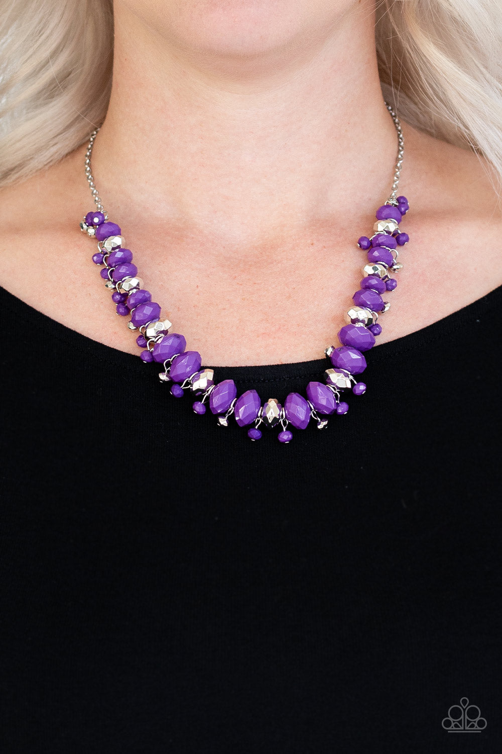 Paparazzi BRAGs To Riches - Purple Necklace