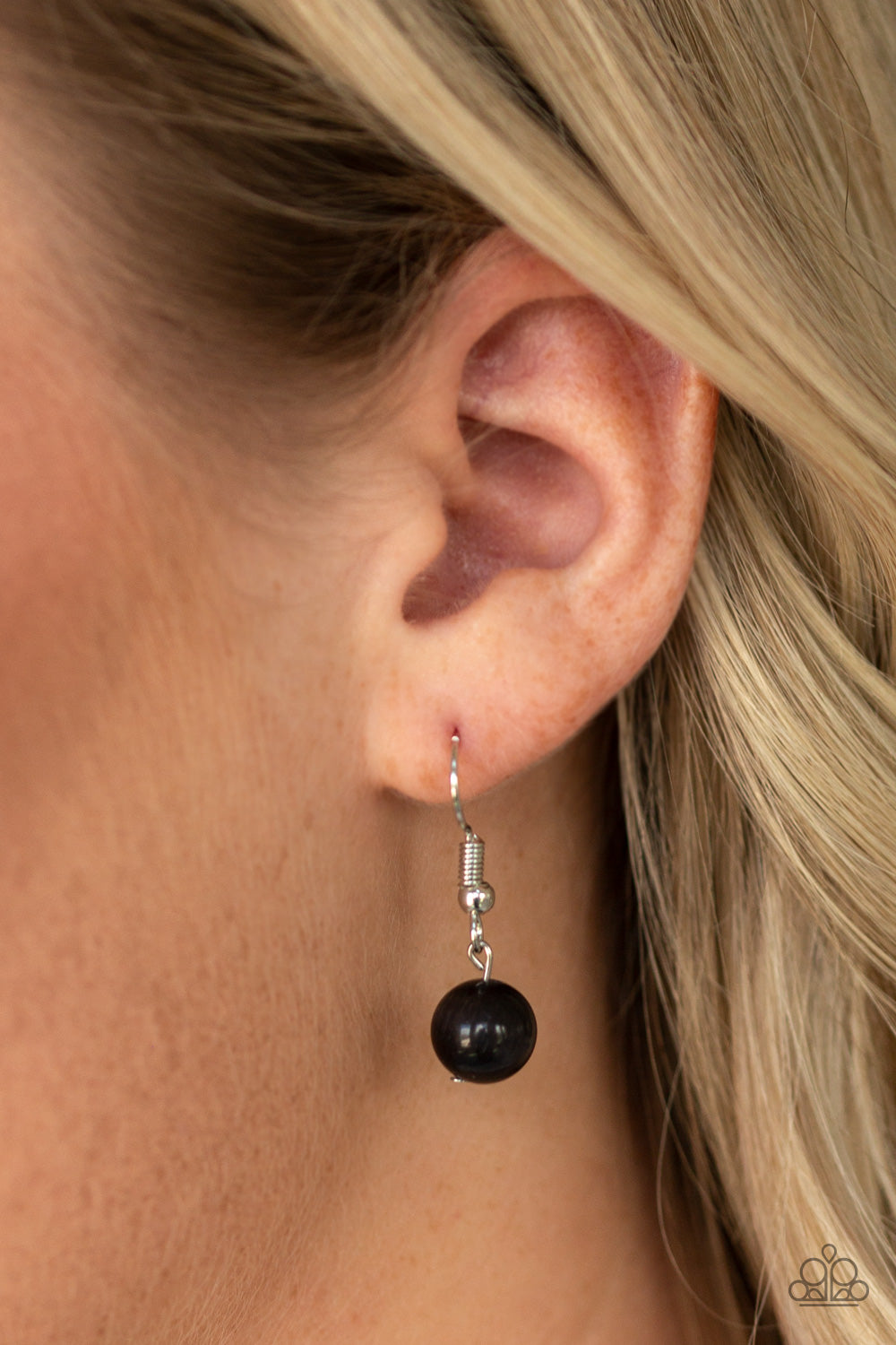 Tasseled Tranquility - Black Necklace