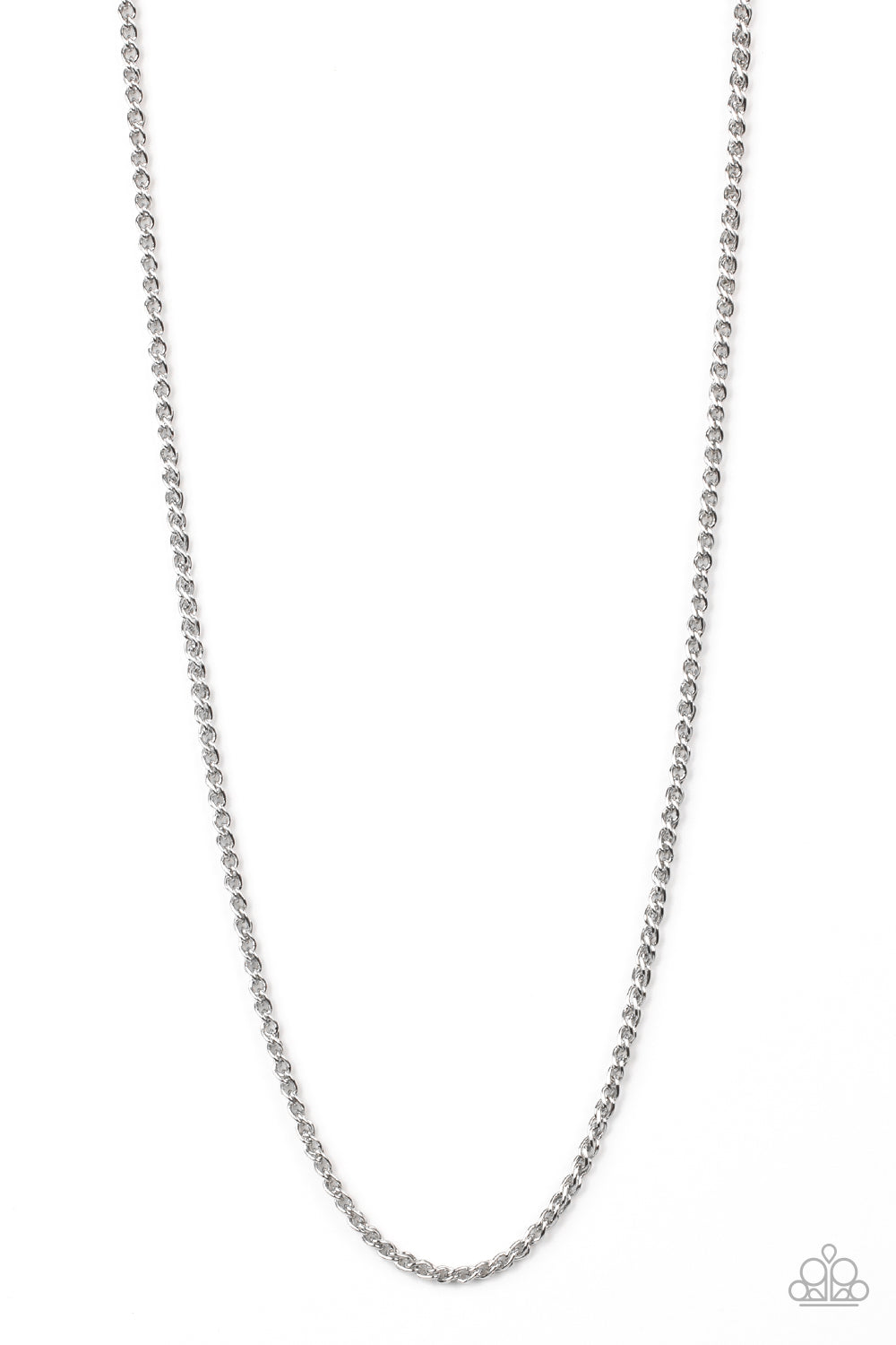 Jump Street - Silver Paparazzi Necklace