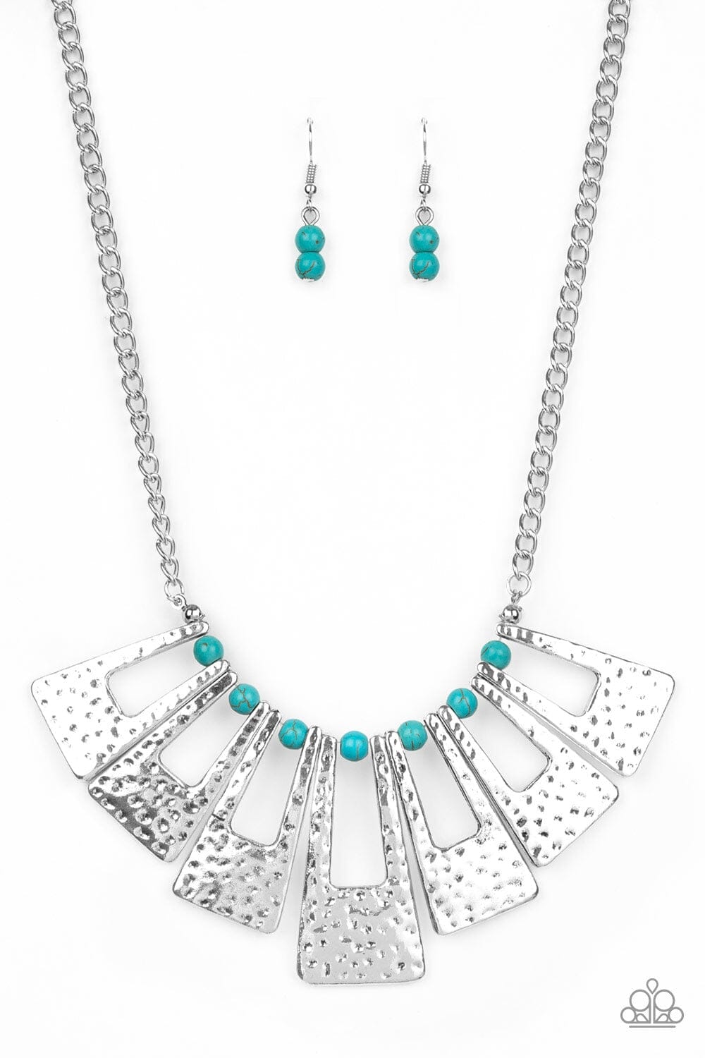 Paparazzi Terra Takeover - Blue Necklace