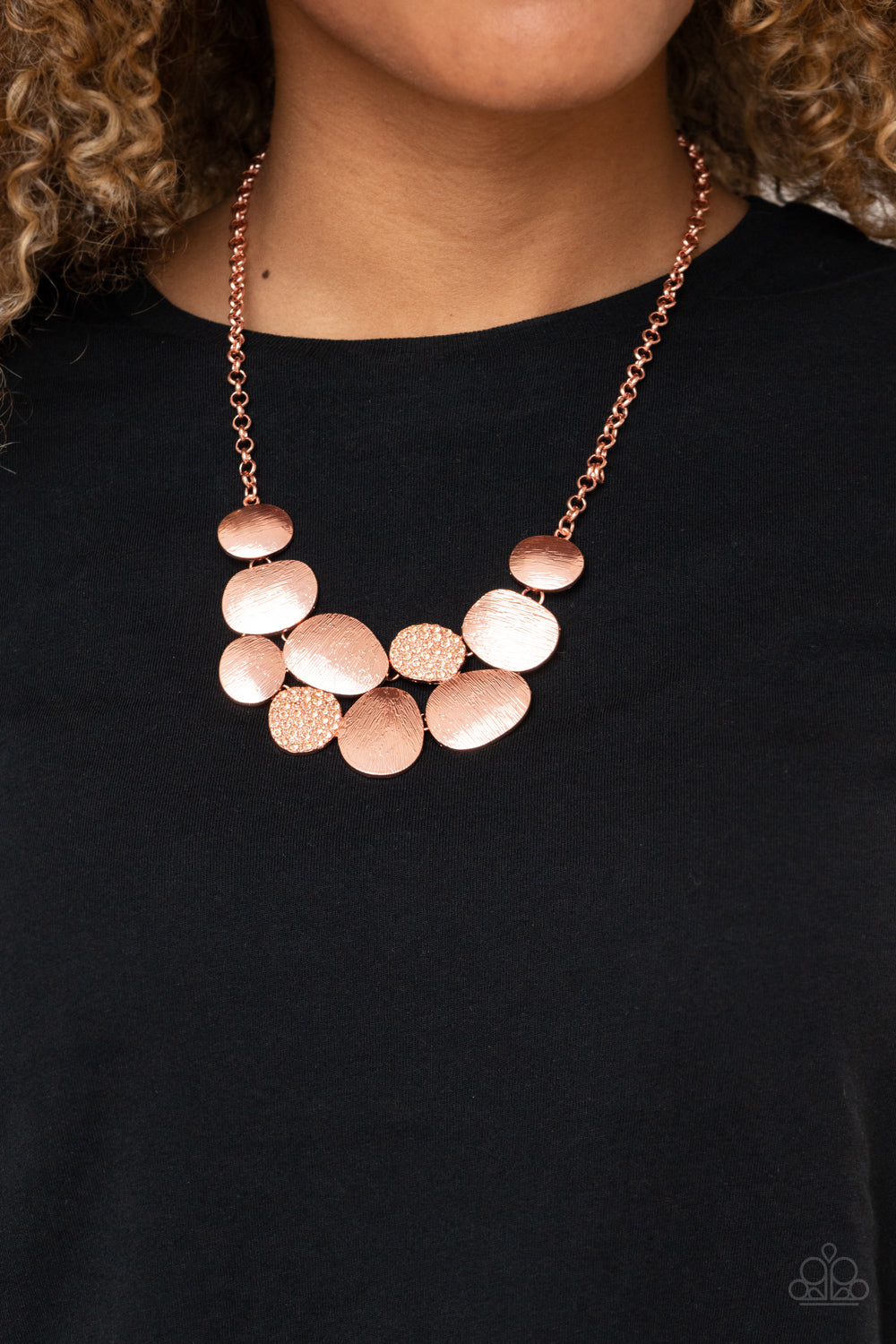 Paparazzi Hard LUXE Story - Copper Necklace