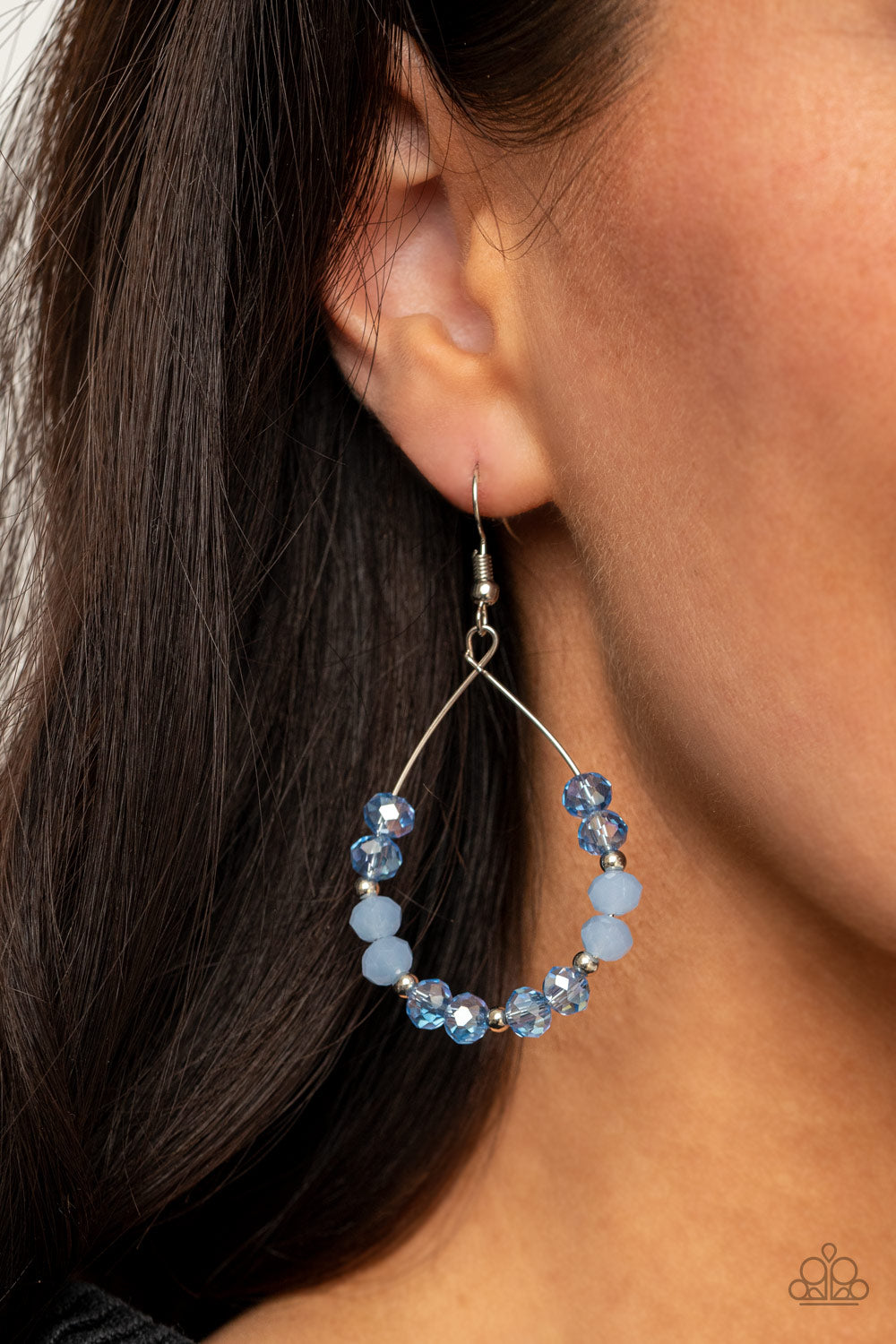 Paparazzi Wink Wink - Blue Earring
