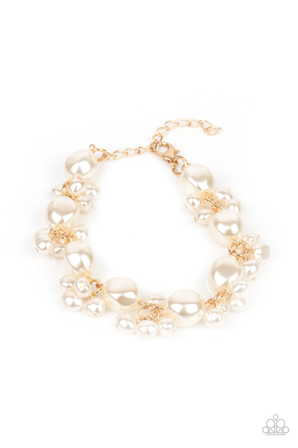 Paparazzi Imperfectly Perfect - Gold Bracelet