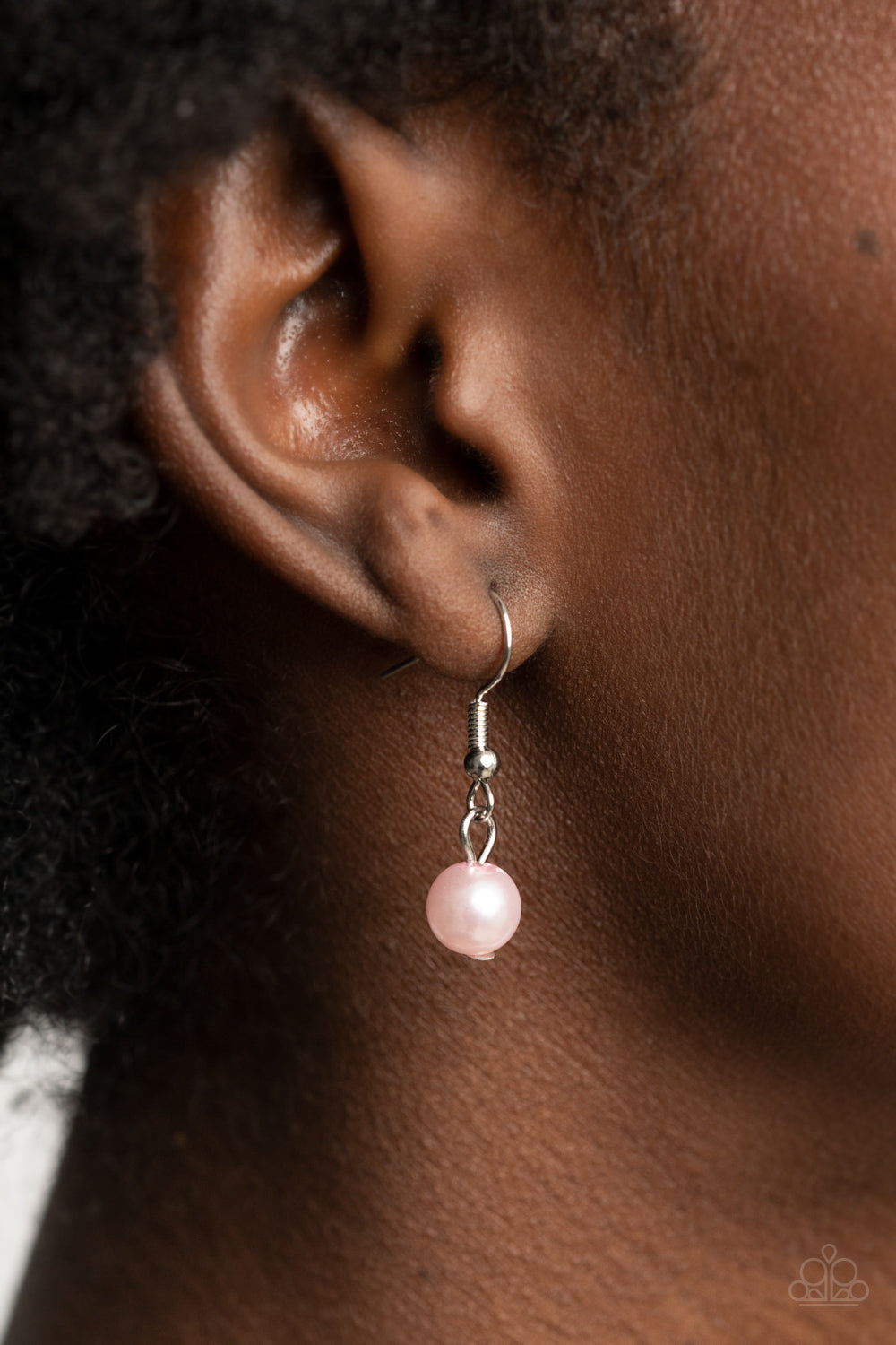 Positively PEARL-escent - Pink Pearl Paparazzi Necklace