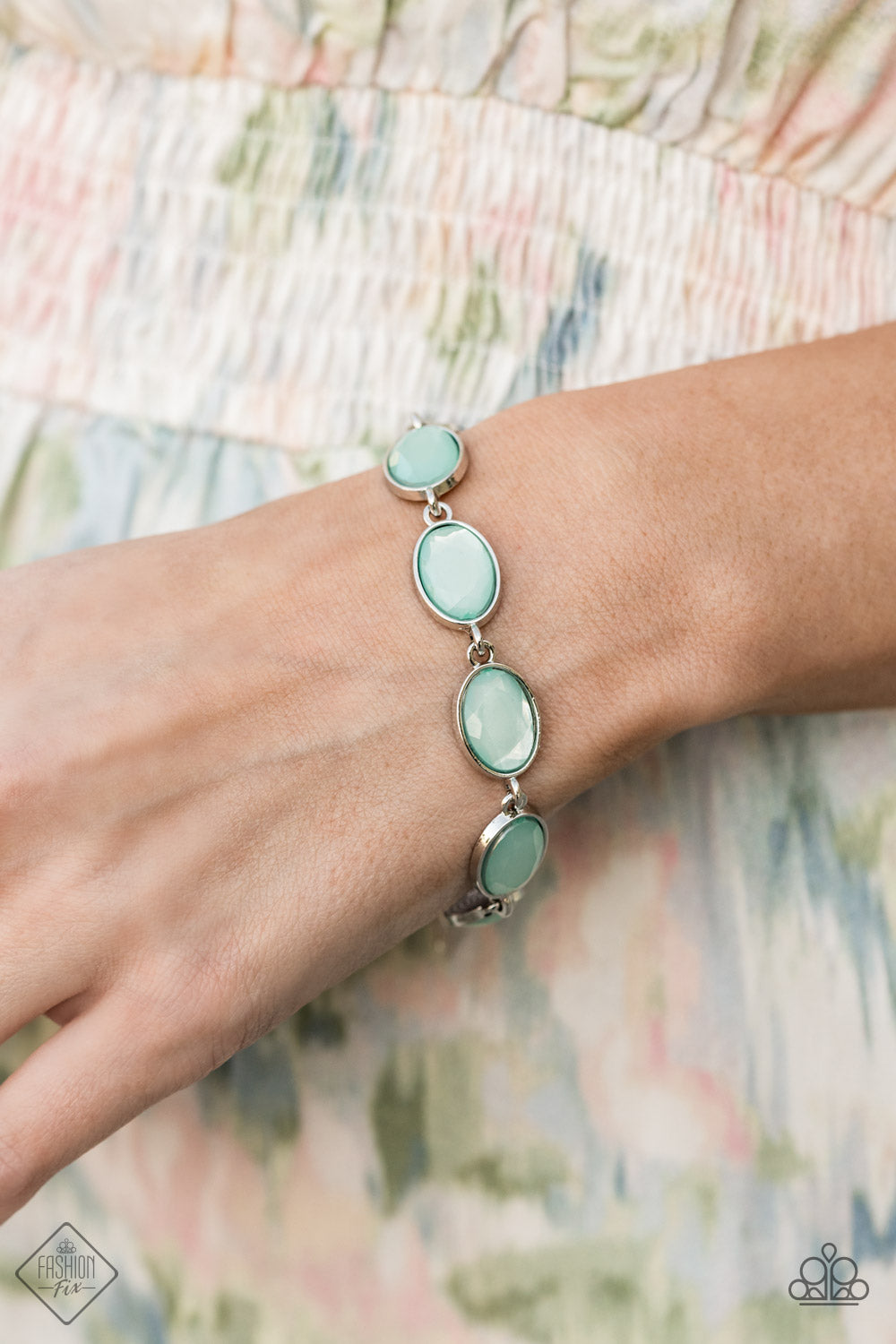 Paparazzi Smooth Move- Blue Bracelet
