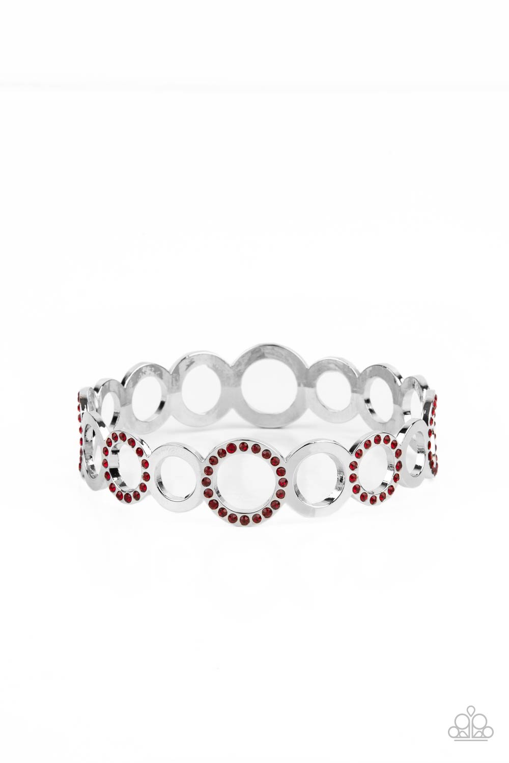 Paparazzi Future, Past, and POLISHED - Red Bracelets