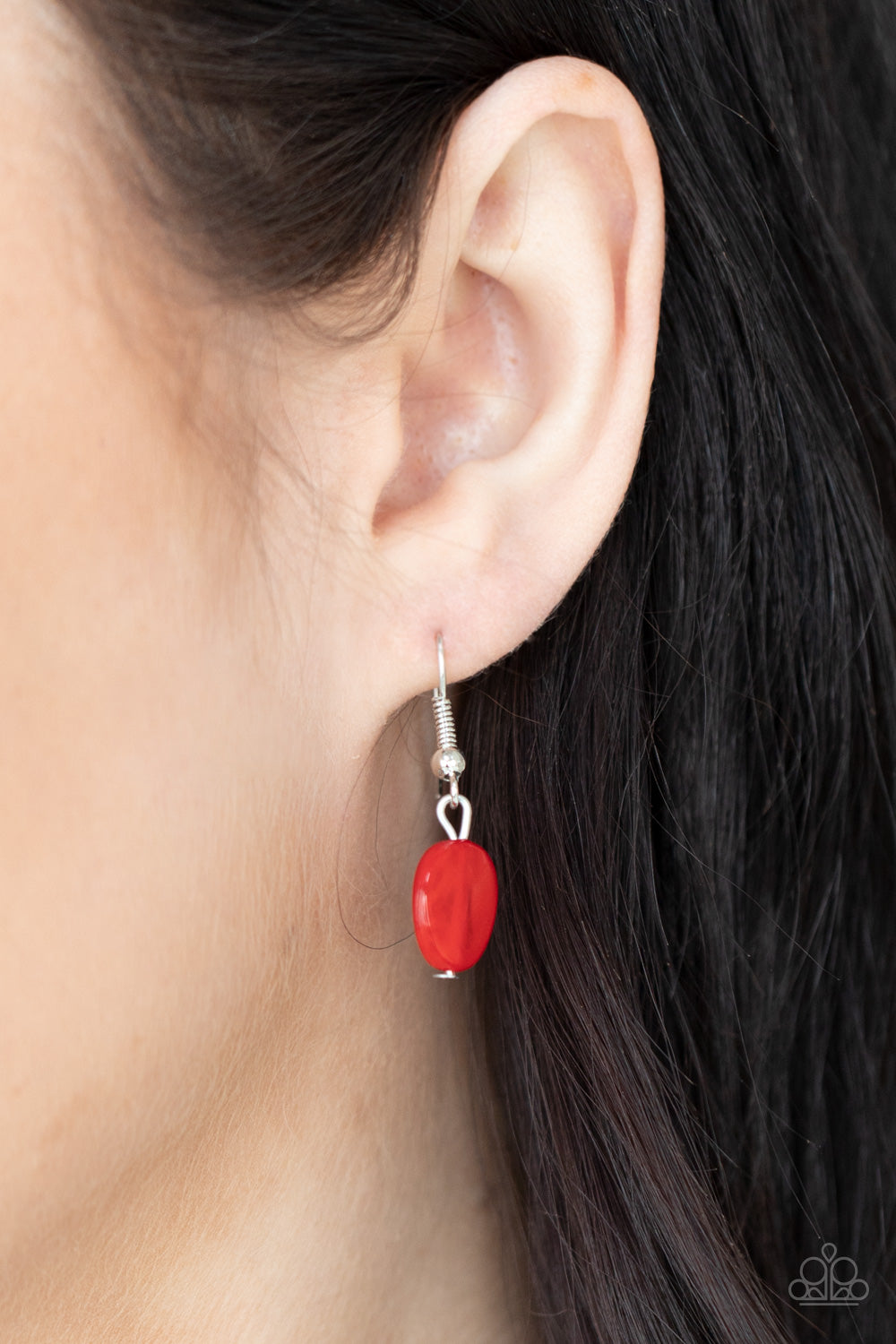 light-Scattering Luminosity - Red Paparazzi Necklace