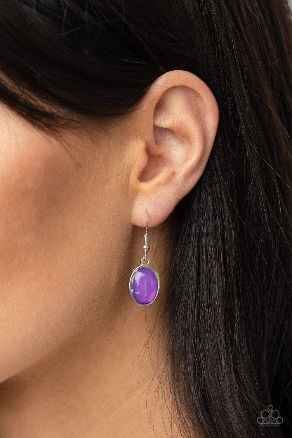 Paparazzi Serene Gleam - Purple Necklace