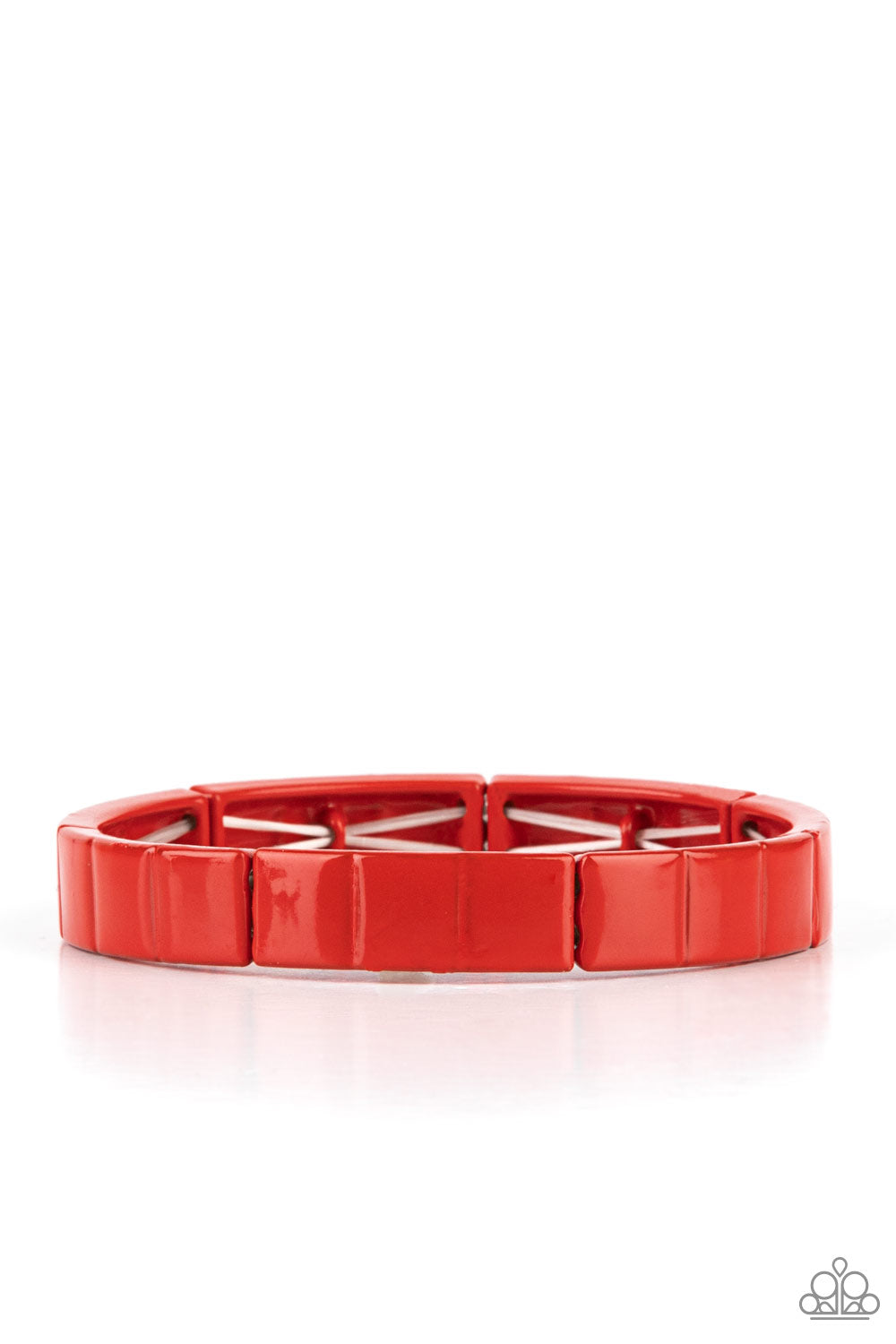 Paparazzi Material Movement - Red Paparazzi Bracelet