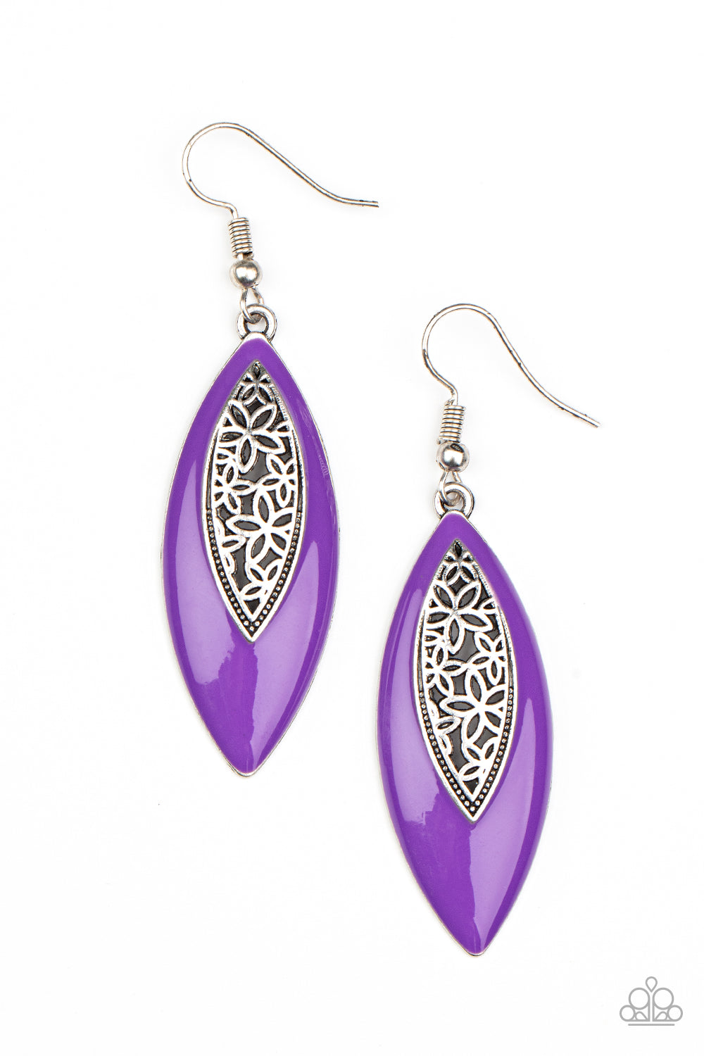 Venetian Vanity - Purple  Paparazzi Earring