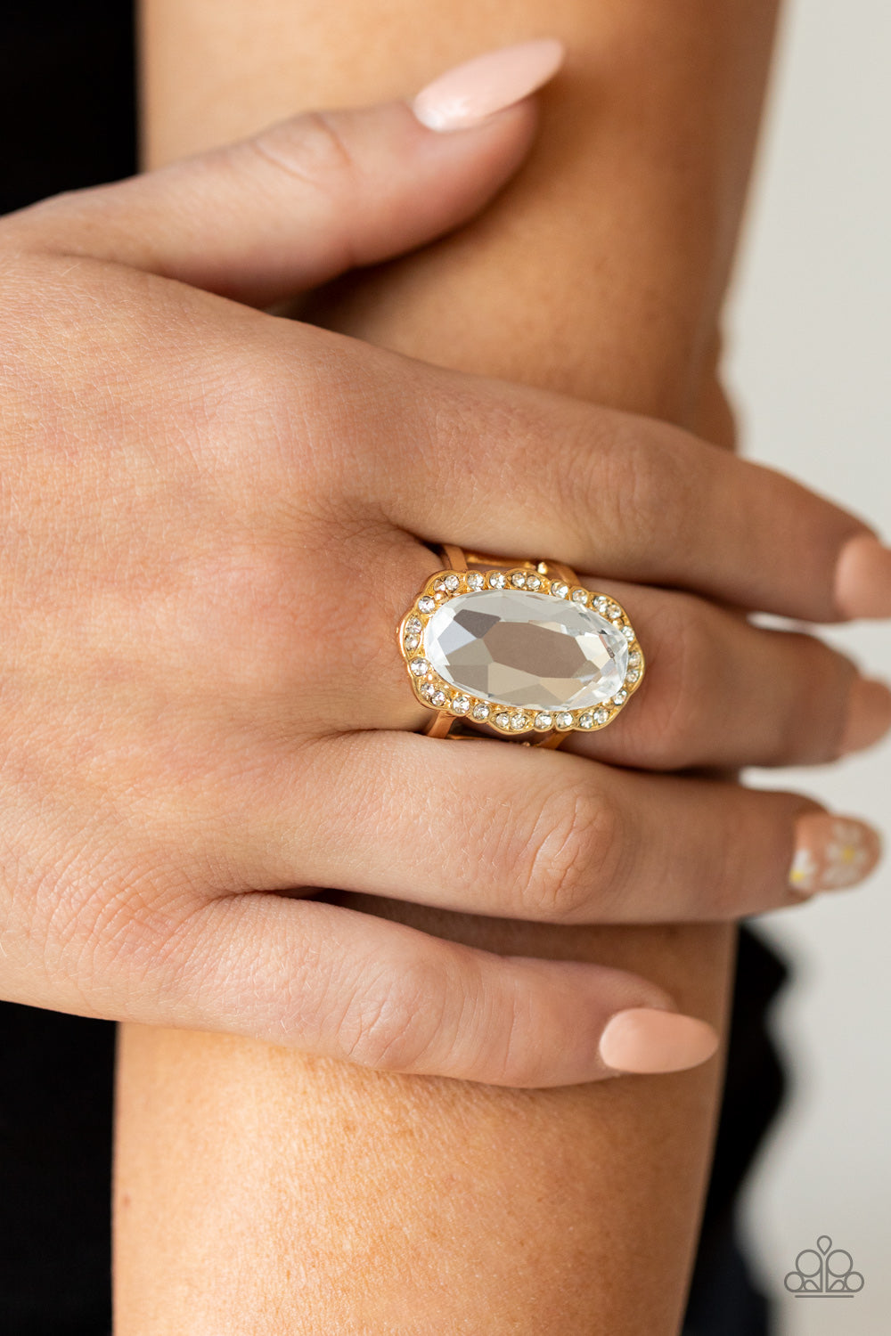 BLING to Heel - Gold Paparazzi Ring