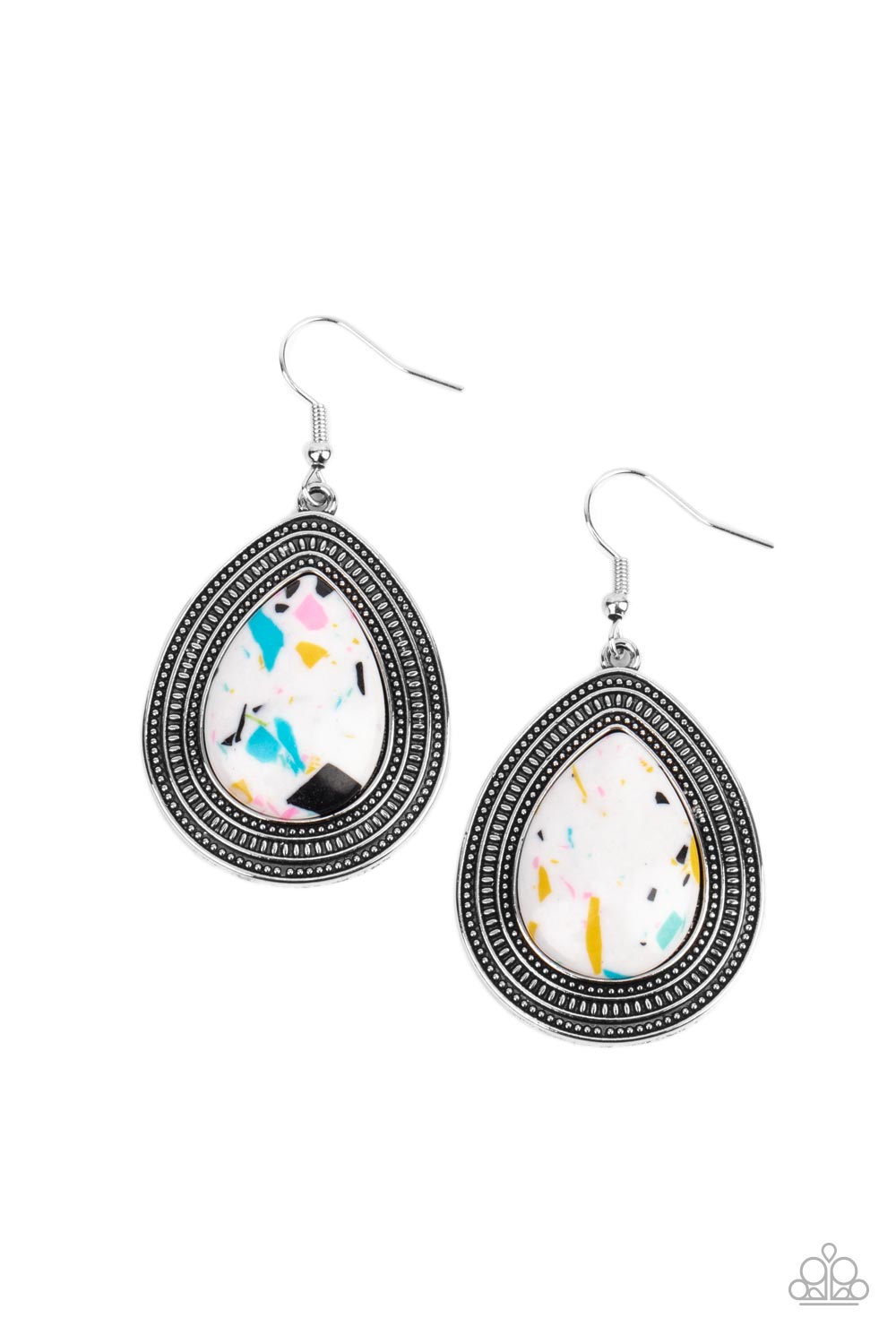 Terrazzo Tundra - Multi Paparazzi Earrings