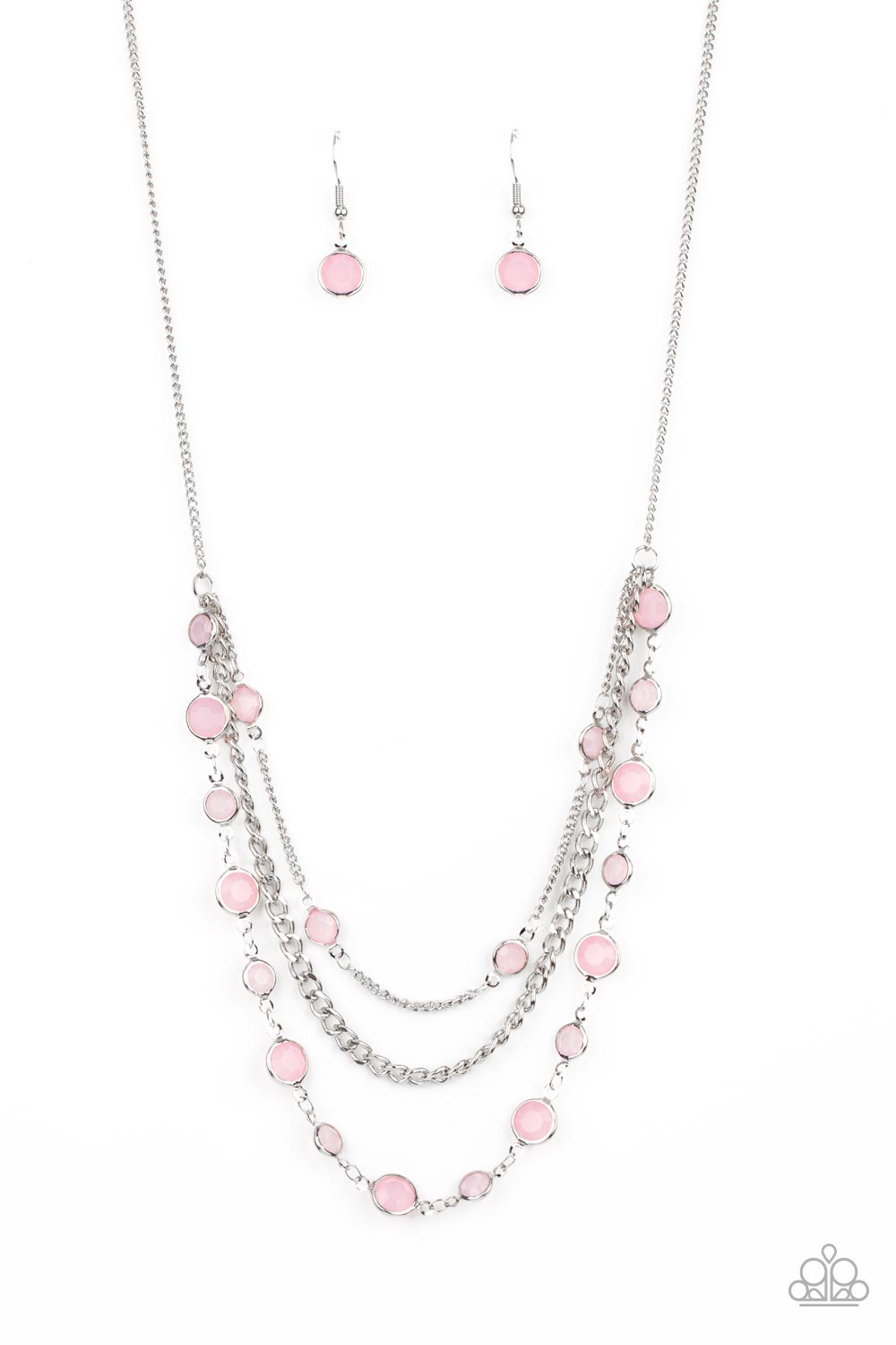 Goddess Getaway - Pink Paparazzi Necklace