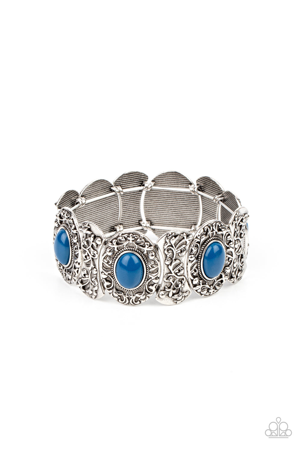 Versailles Vineyard - Blue Paparazzi Bracelet