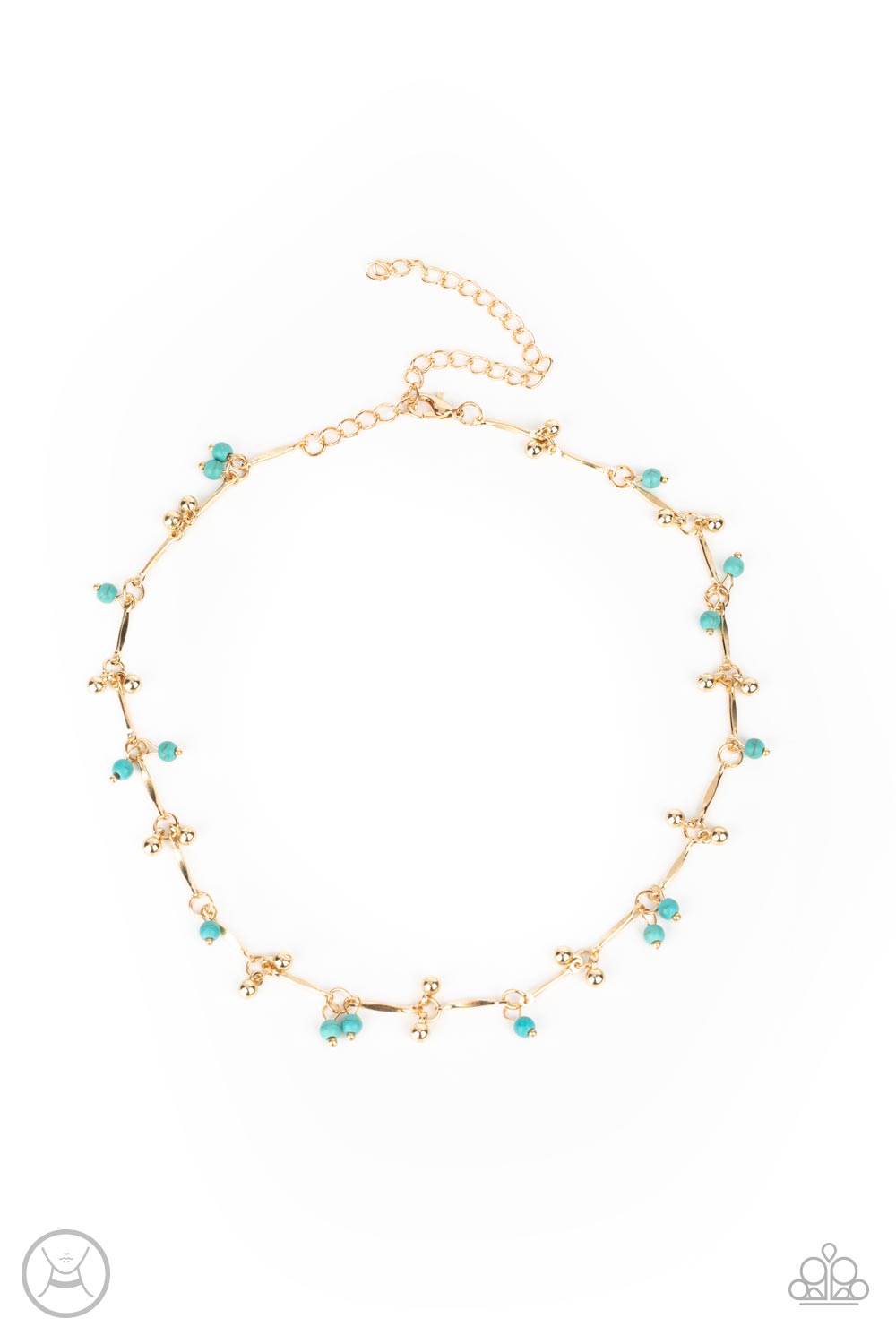 Sahara Social - Gold Paparazzi Necklace