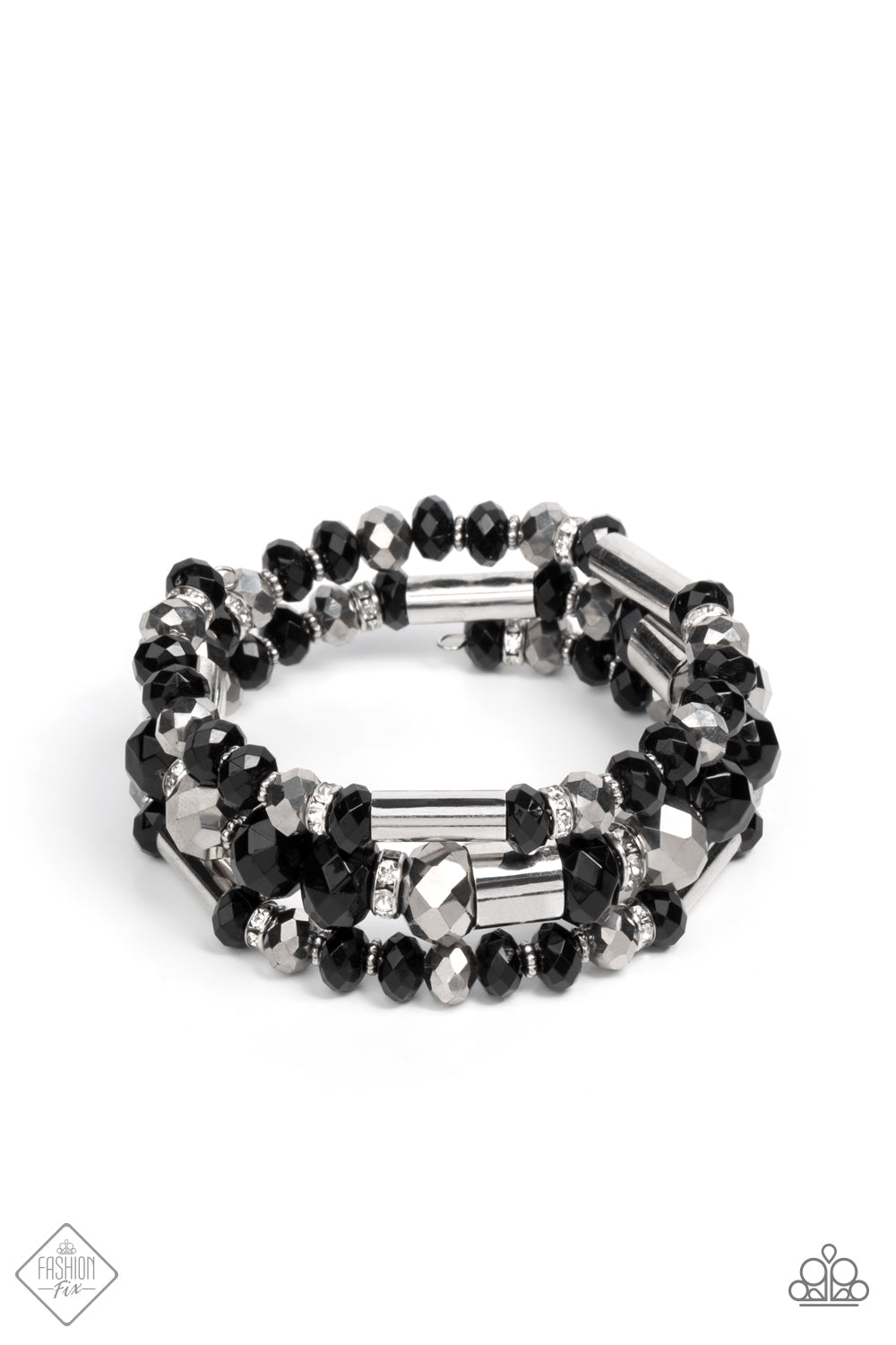 Dynamic Dazzle - Black Paparazzi Bracelet