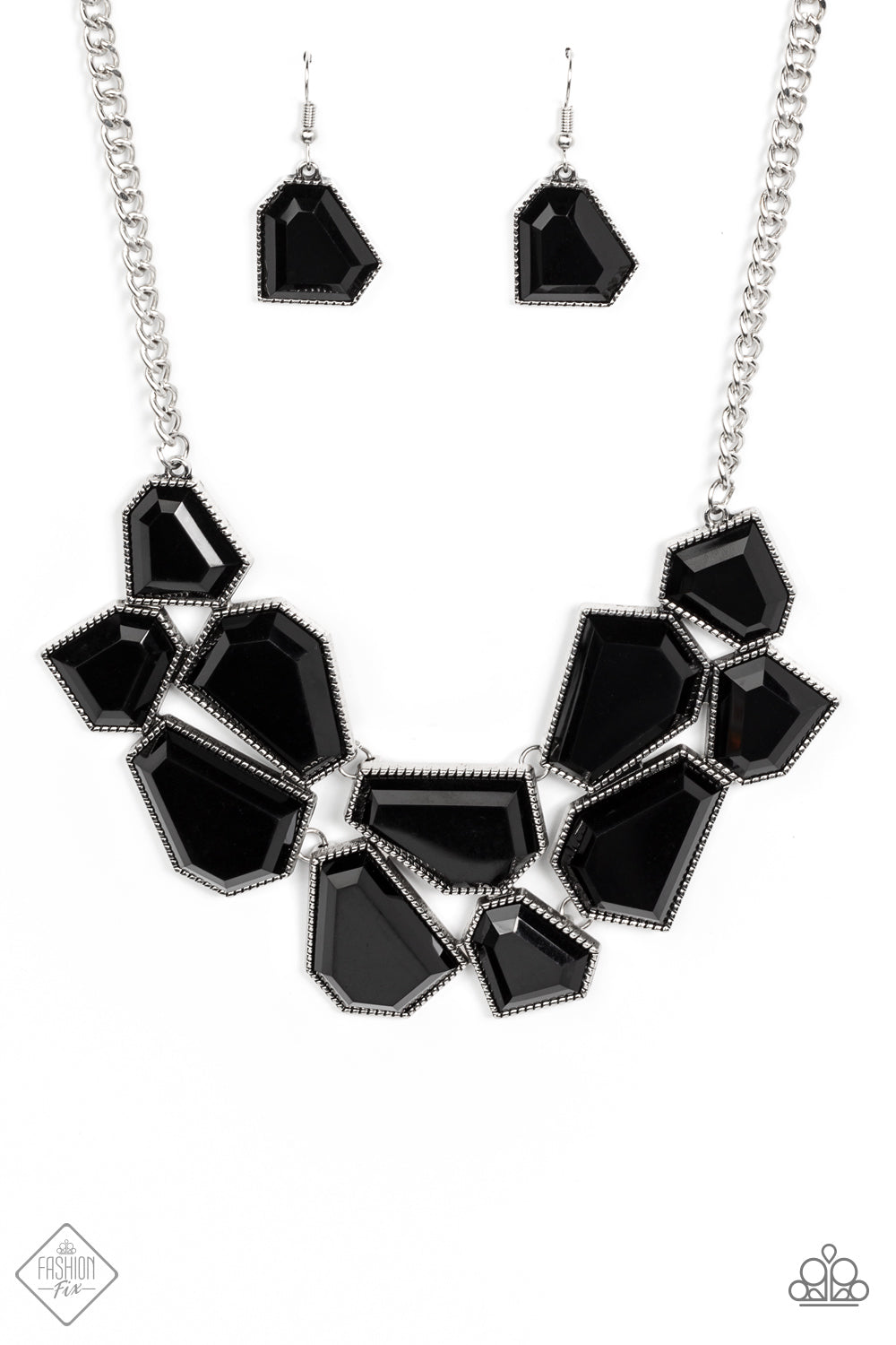 Double-DEFACED - Black Paparazzi Necklace