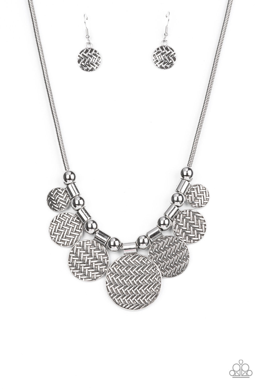 Indigenously Urban - Silver Paparazzi Necklace