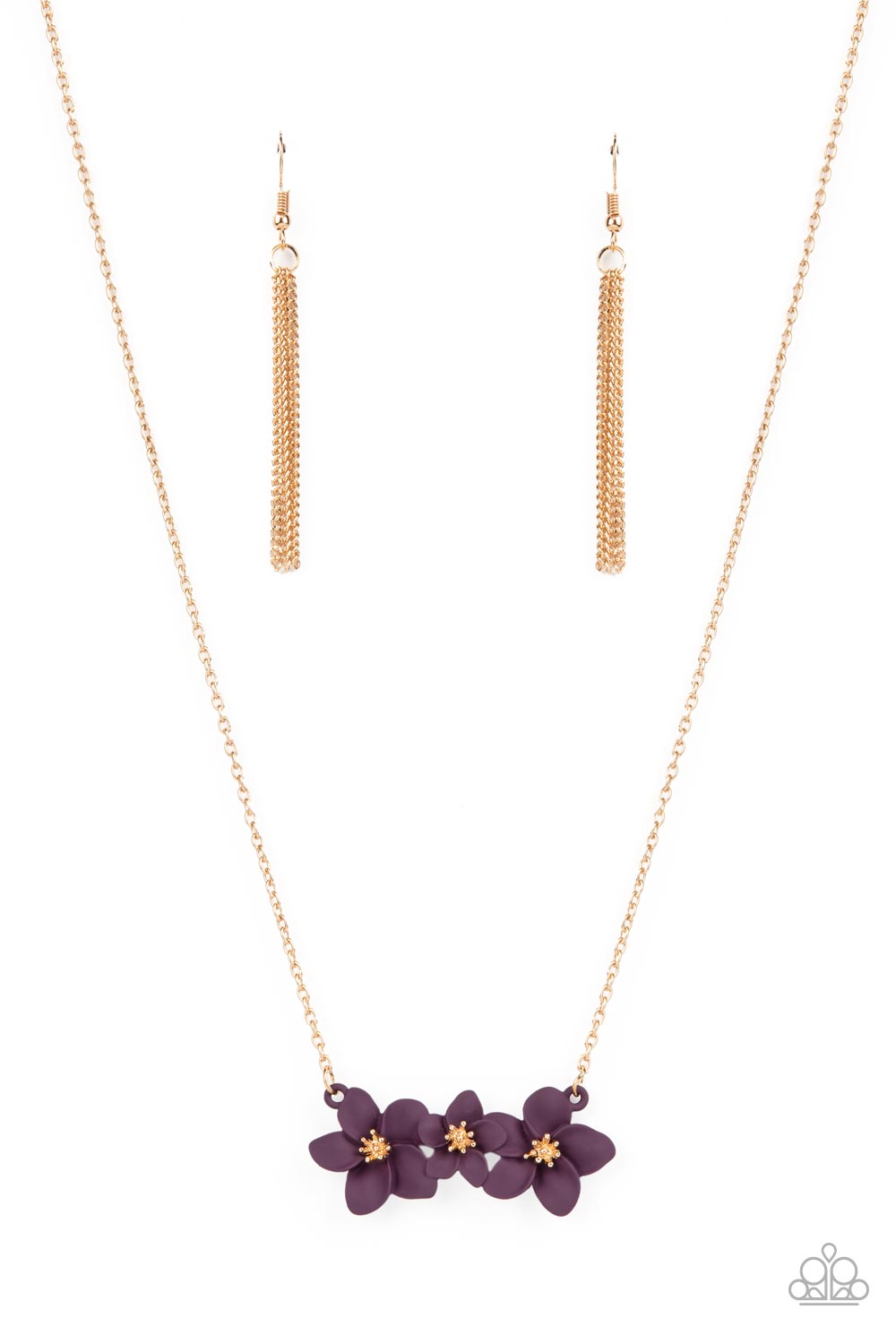 Petunia Picnic- Paparazzi Purple Necklace