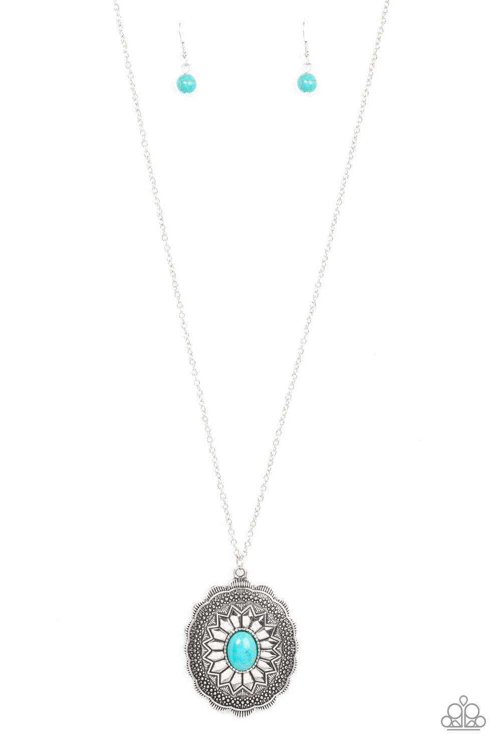 Mojave Mirage - Blue Paparazzi Neckace