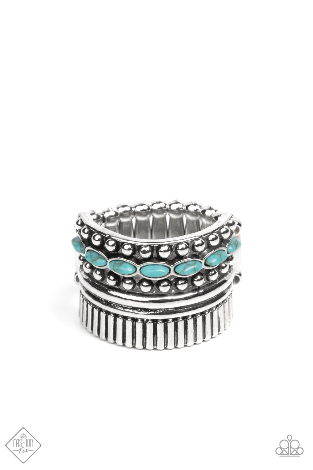 Local Flavor - Blue Paparazzi Rings