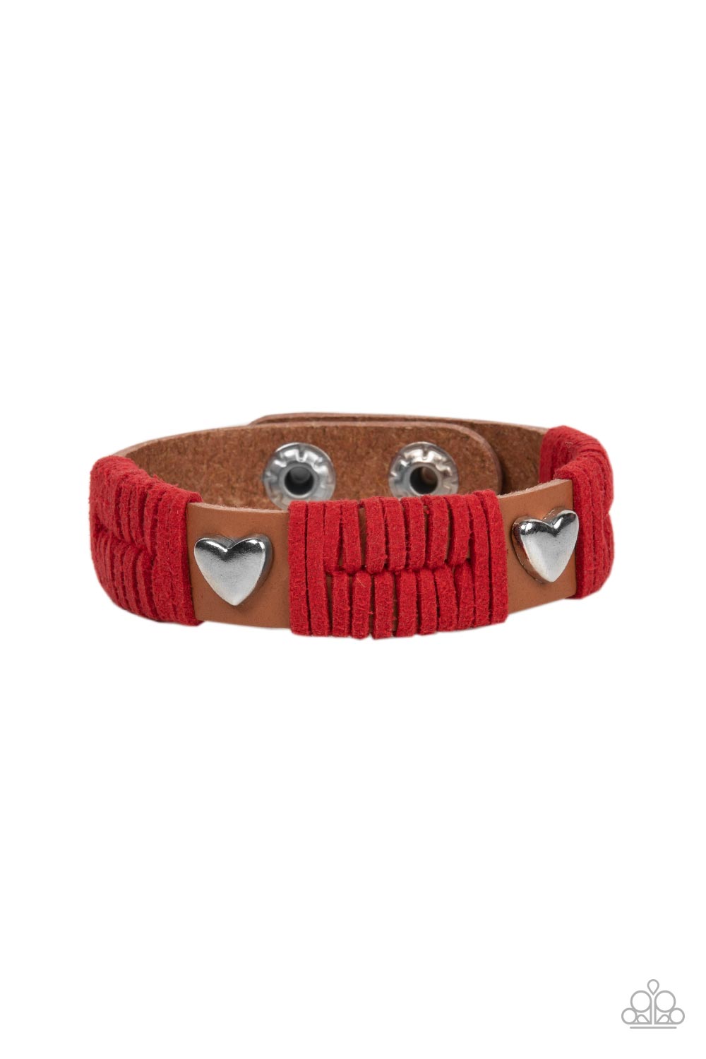 Lusting for Wanderlust - Red Paparazzi Bracelet