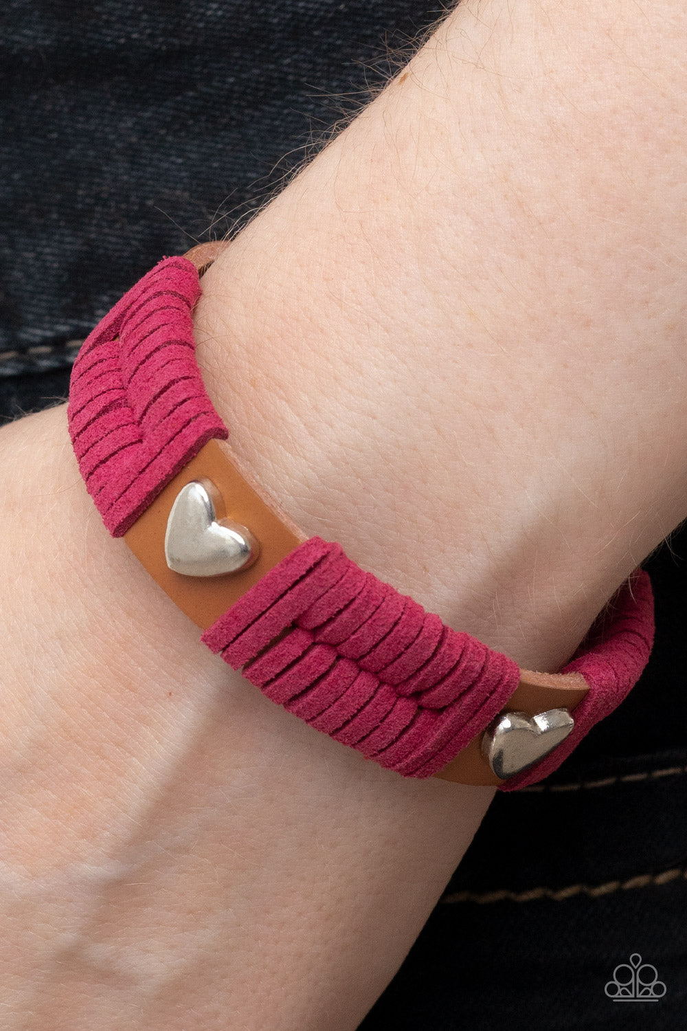 Lusting for Wanderlust - Pink Paparazzi Bracelet