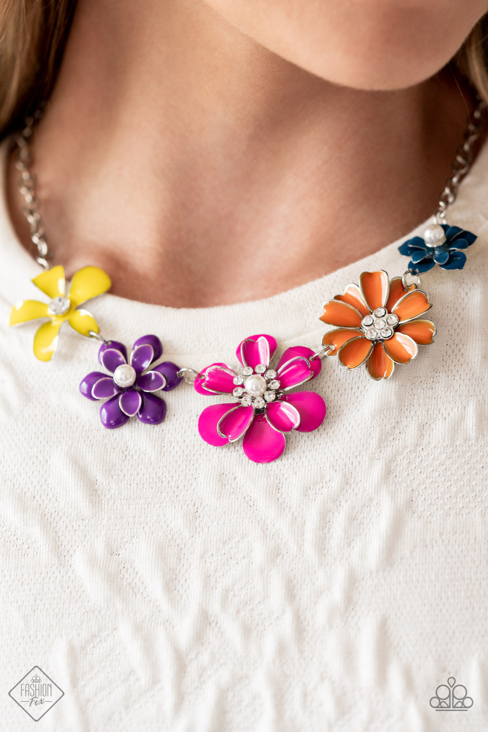 Floral Reverie- Multi Paparazzi Floral Necklace