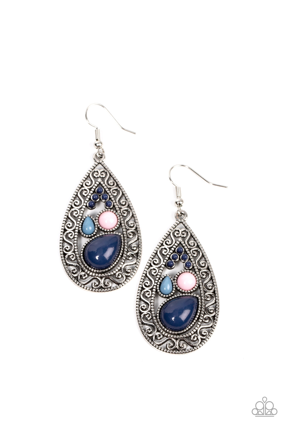 Nautical Daydream - Multi Paparazzi Earrings
