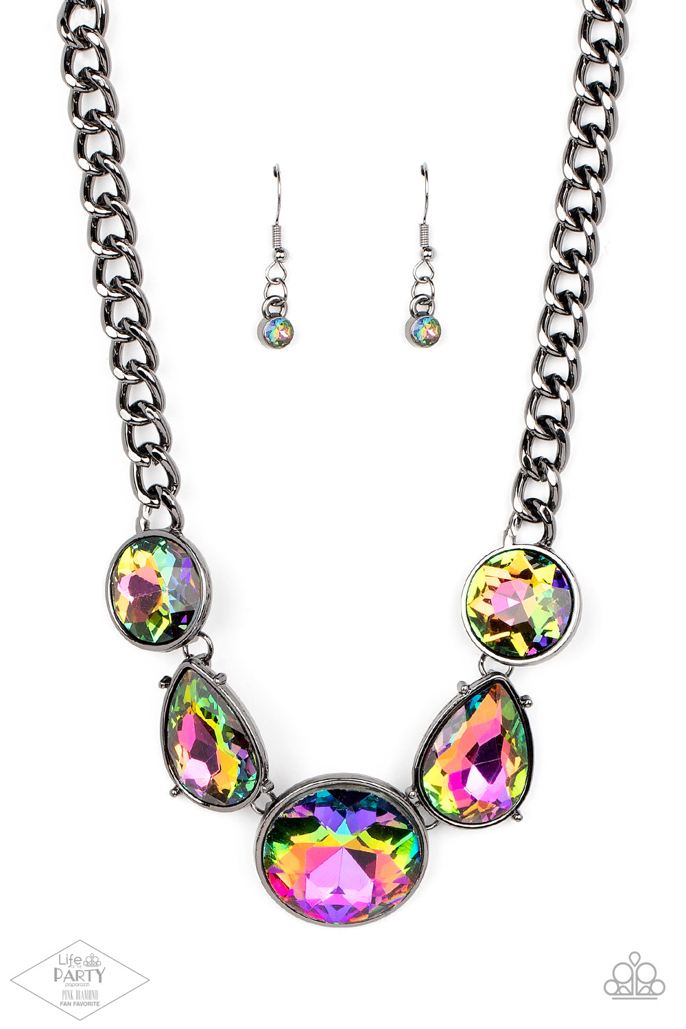 All The Worlds My Stage - Multi Paparazzi Necklace
