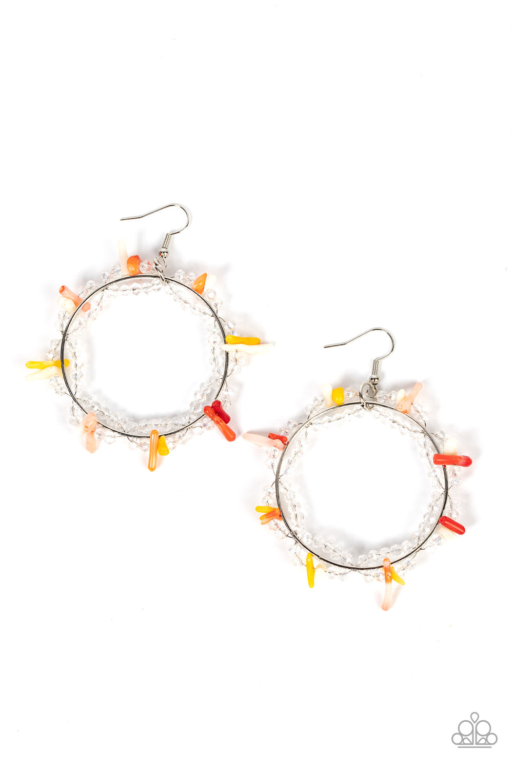 Ocean Surf - Multi Paparazzi Earrings