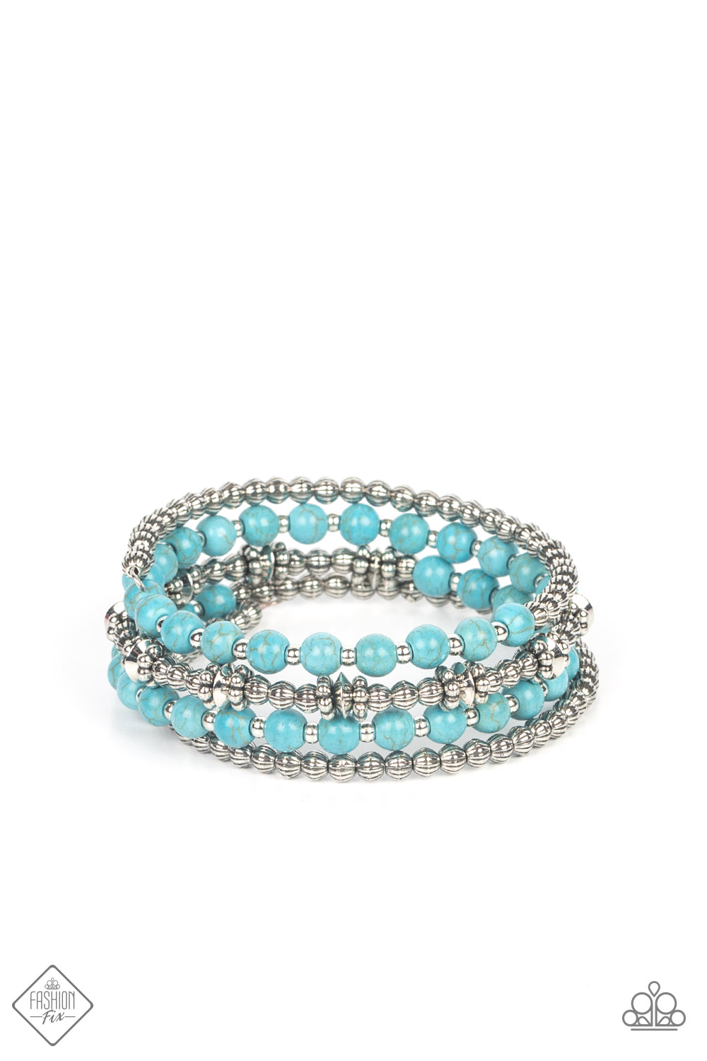 Road Trip Remix - Blue Paparazzi Bracelet