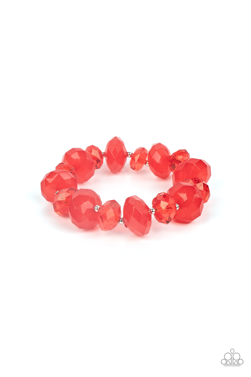 Keep GLOWING Forward - Red  Paparazzi Bracelets