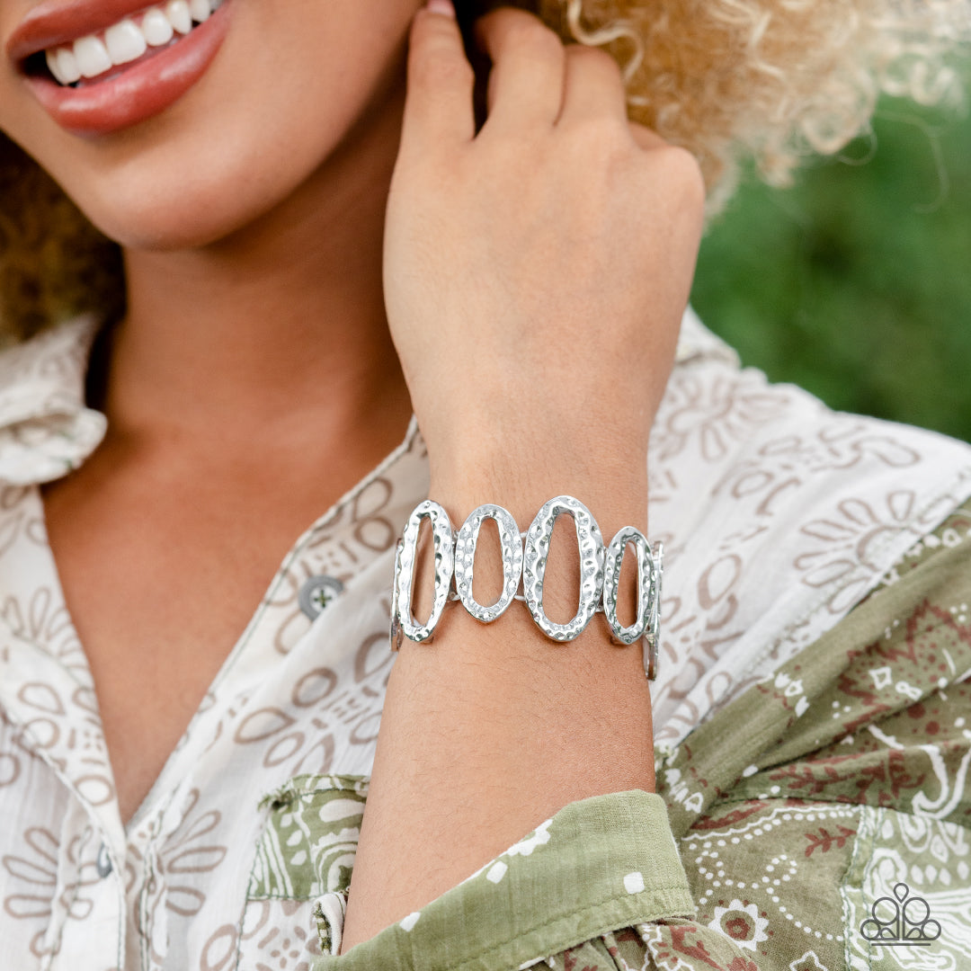 Homestead Heirloom - Silver Paparazzi Bracelet