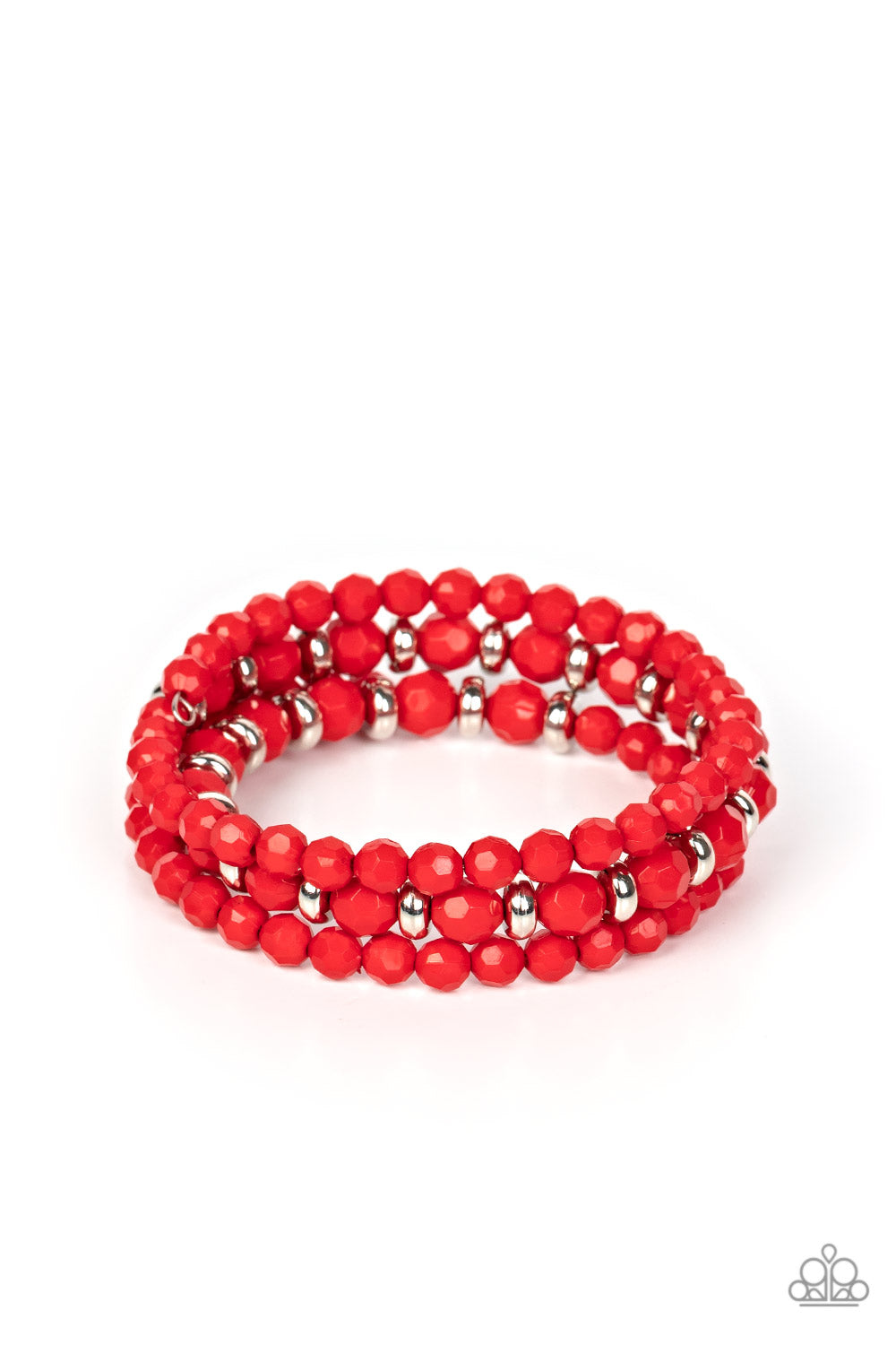 Its a Vibe - Red  Paparazzi Bracelet