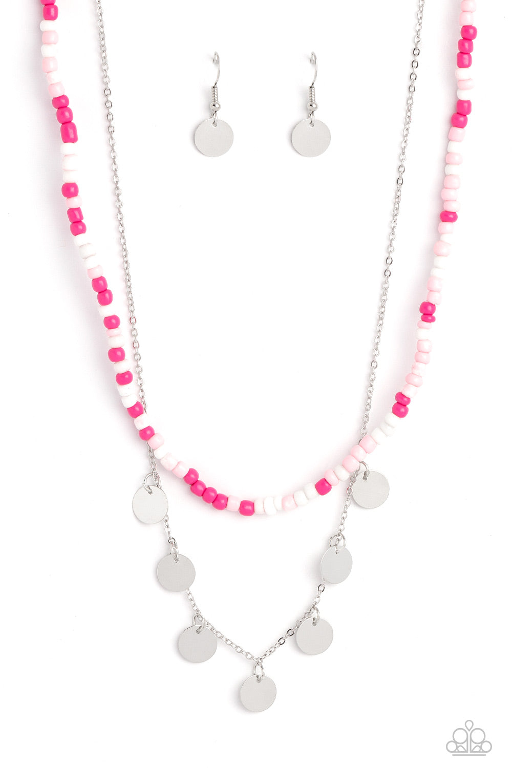Comet Candy - Pink Paparazzi Necklace