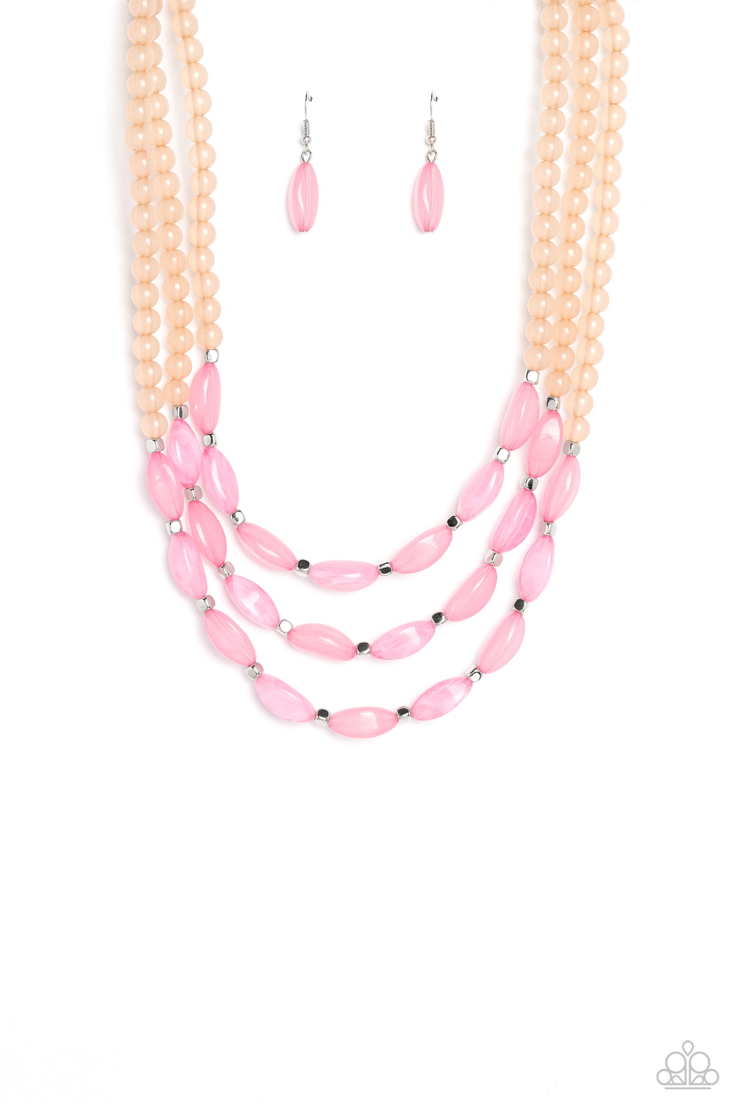 I BEAD You Now - Pink Paparazzi Necklace