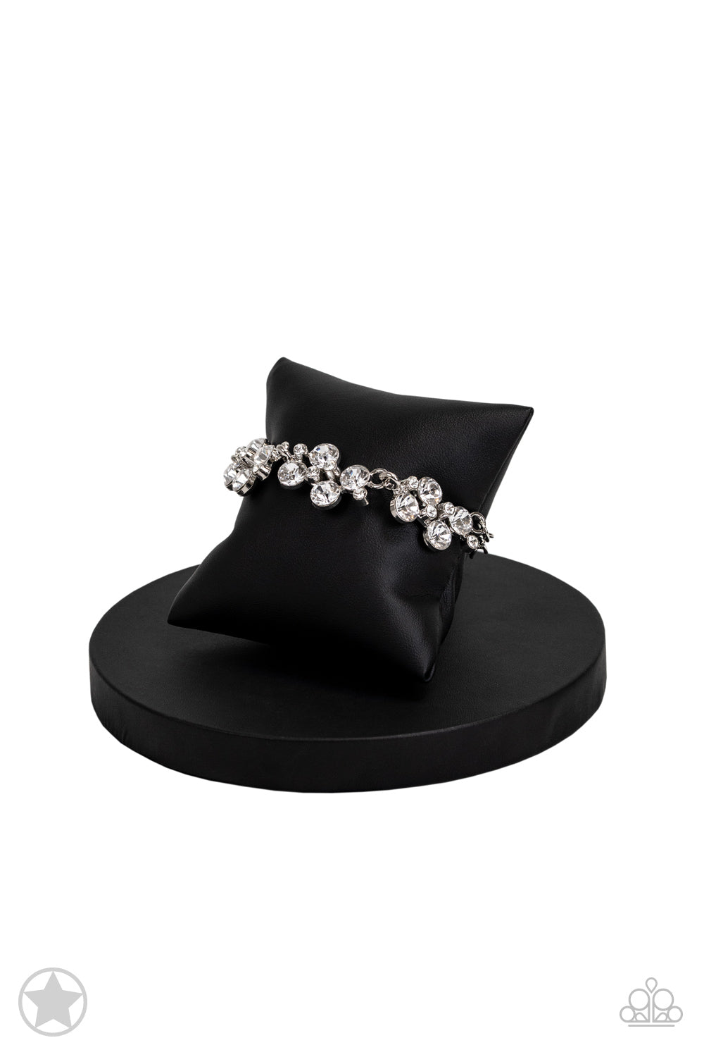 Old Hollywood Paparazzi Blockbuster White bracelet
