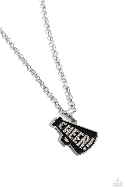 Cheer Champion-Black Paparazzi Necklace