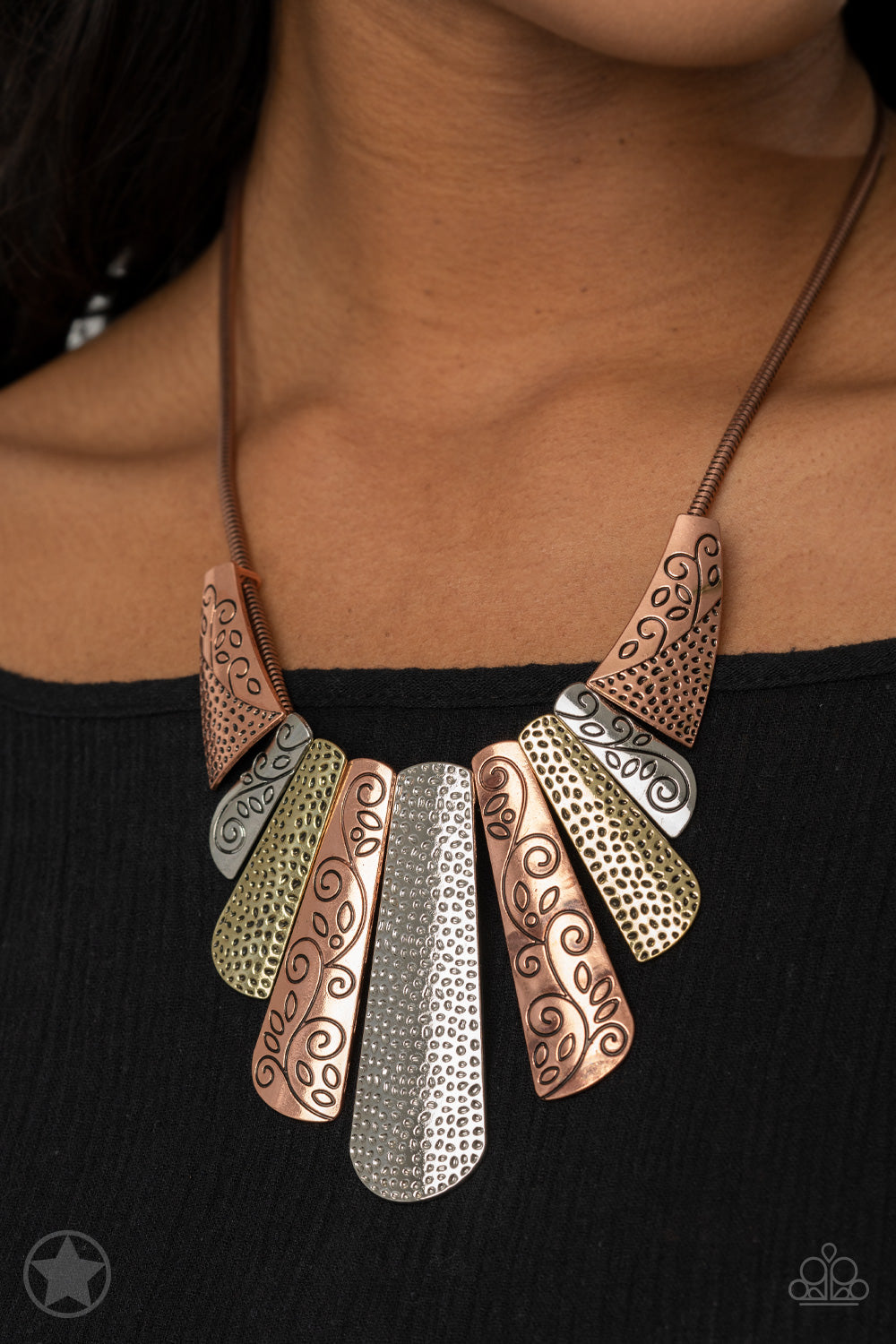 Paparazzi Untamed-Multi Necklace