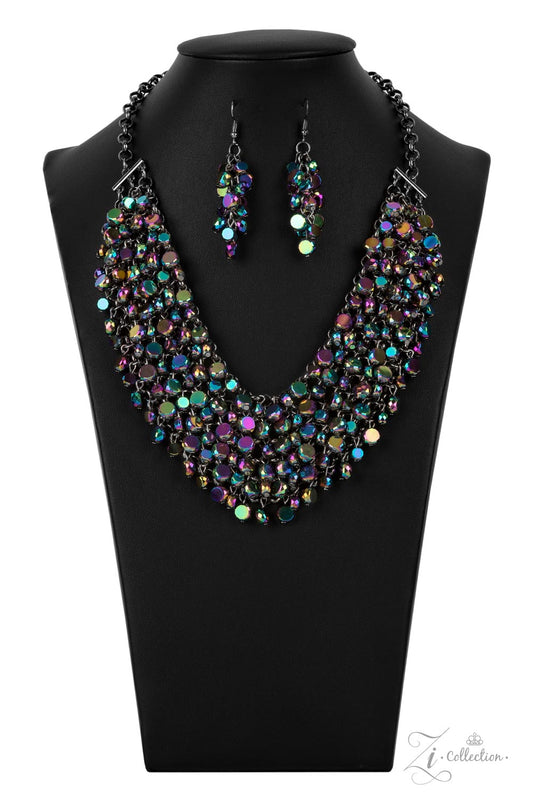 Paparazzi Necklace Vivacious Oil Spill 2021 Zi Collection